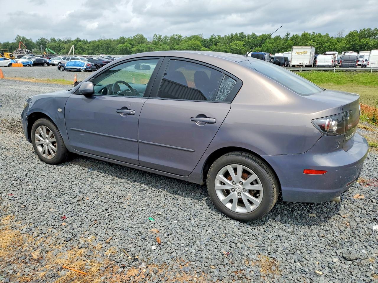 2007 Mazda 3 I Серый vin: JM1BK32F171659151