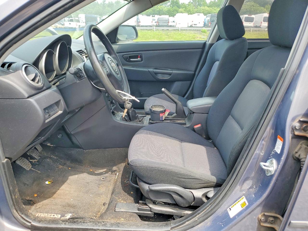 2007 Mazda 3 I Серый vin: JM1BK32F171659151