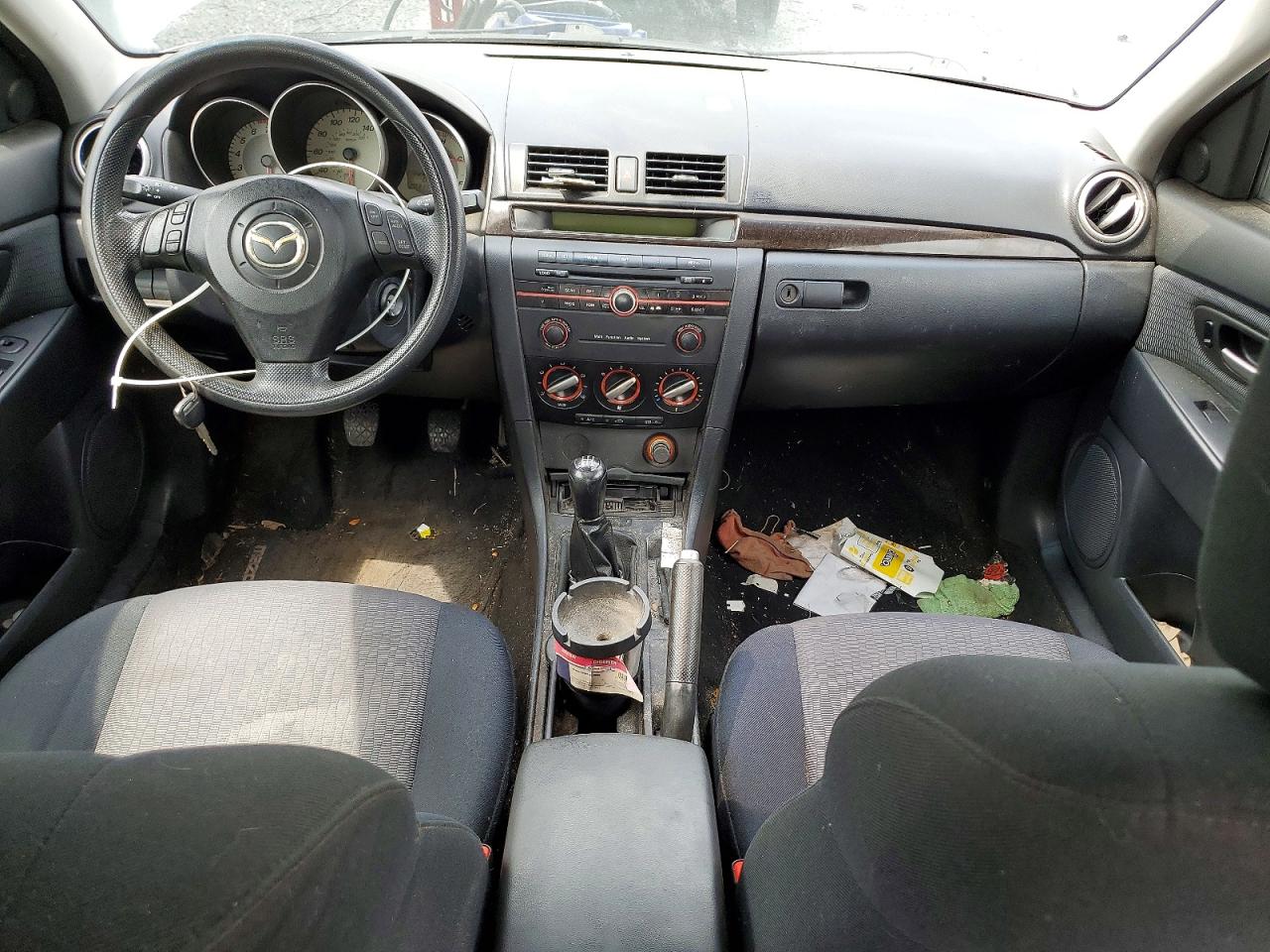 2007 Mazda 3 I Серый vin: JM1BK32F171659151