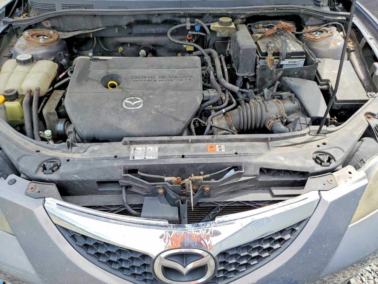 2007 Mazda 3 I Серый vin: JM1BK32F171659151