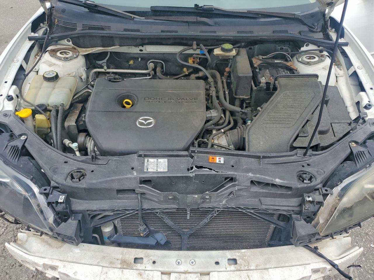 2007 Mazda 3 I White vin: JM1BK32F171762294