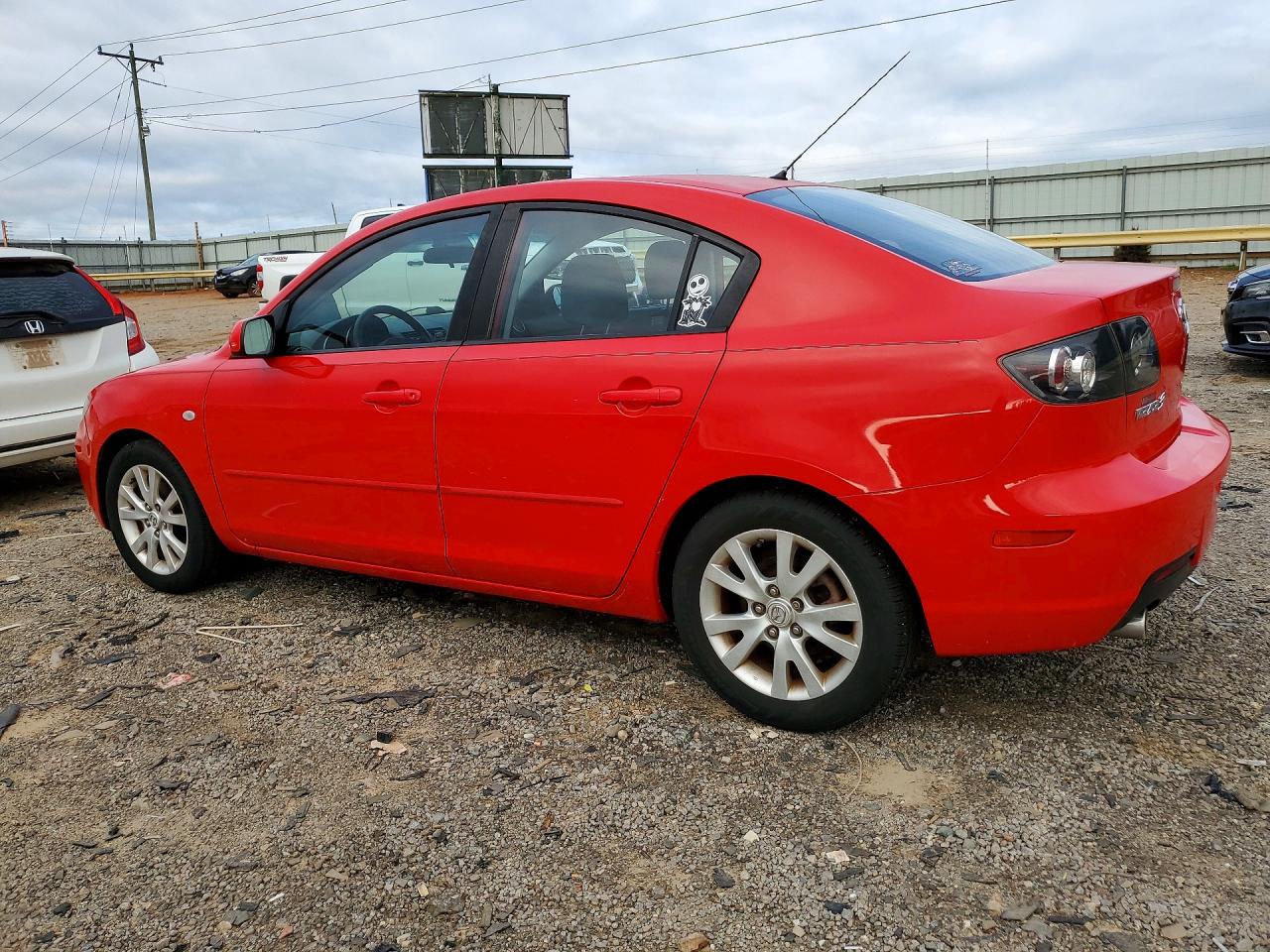 2008 Mazda 3 I Red vin: JM1BK32F181849288