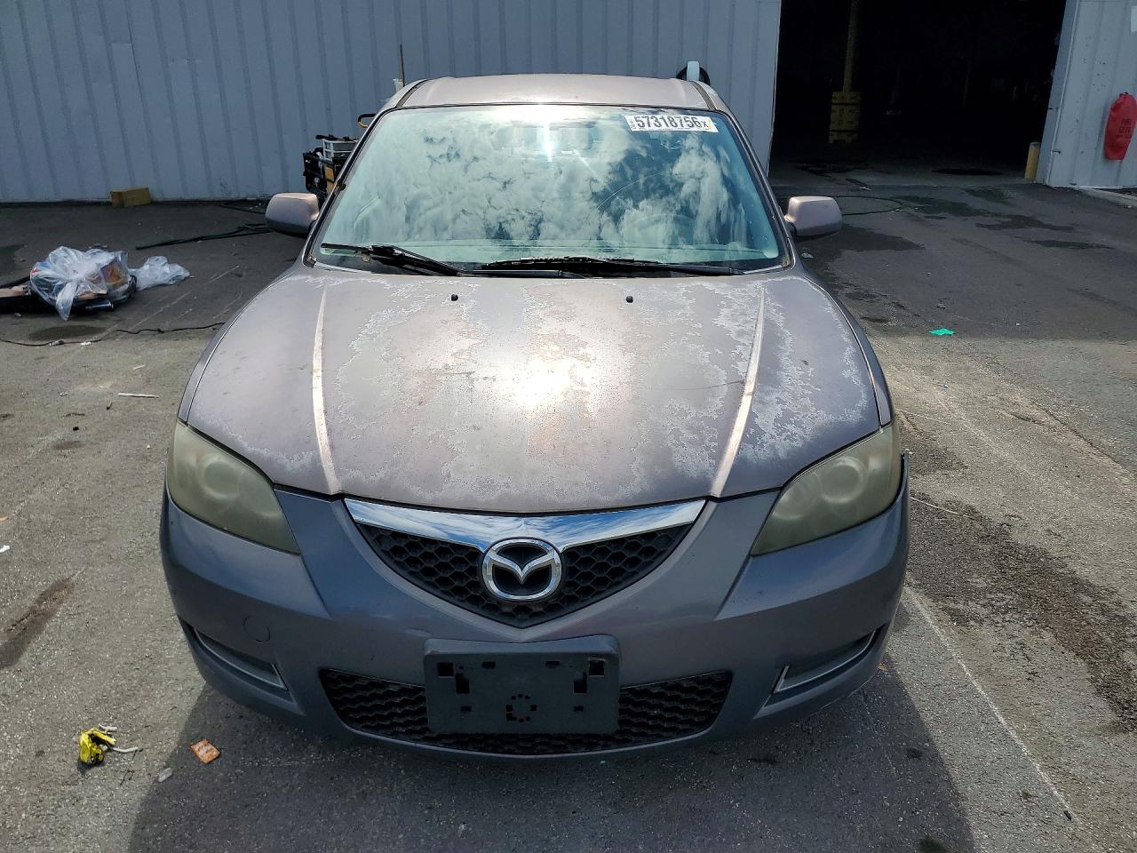 2008 Mazda 3 I Gray vin: JM1BK32F181862669