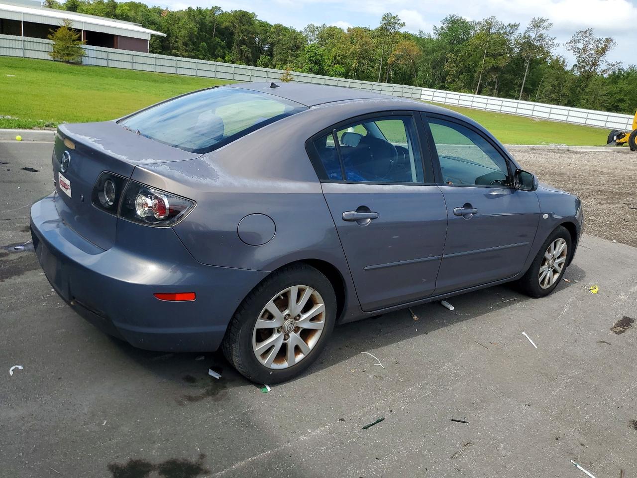 2008 Mazda 3 I Gray vin: JM1BK32F181862669