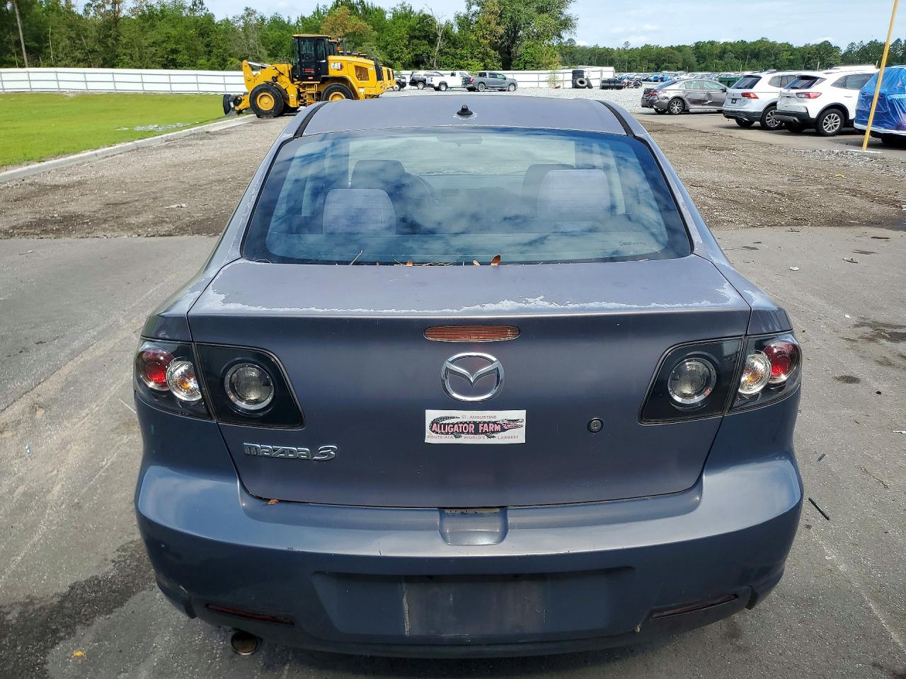 2008 Mazda 3 I Gray vin: JM1BK32F181862669