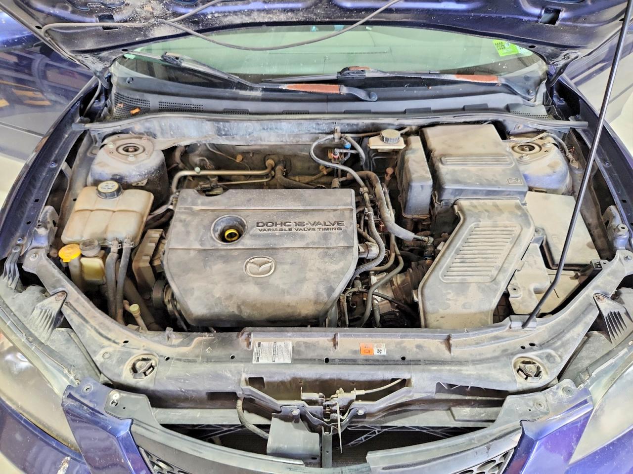 2006 Mazda 3 I Blue vin: JM1BK32F261484004