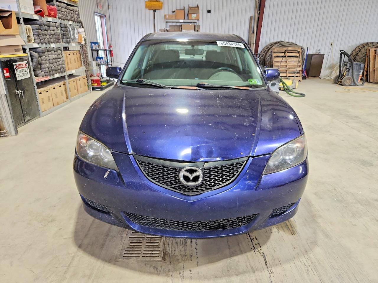 2006 Mazda 3 I Blue vin: JM1BK32F261484004