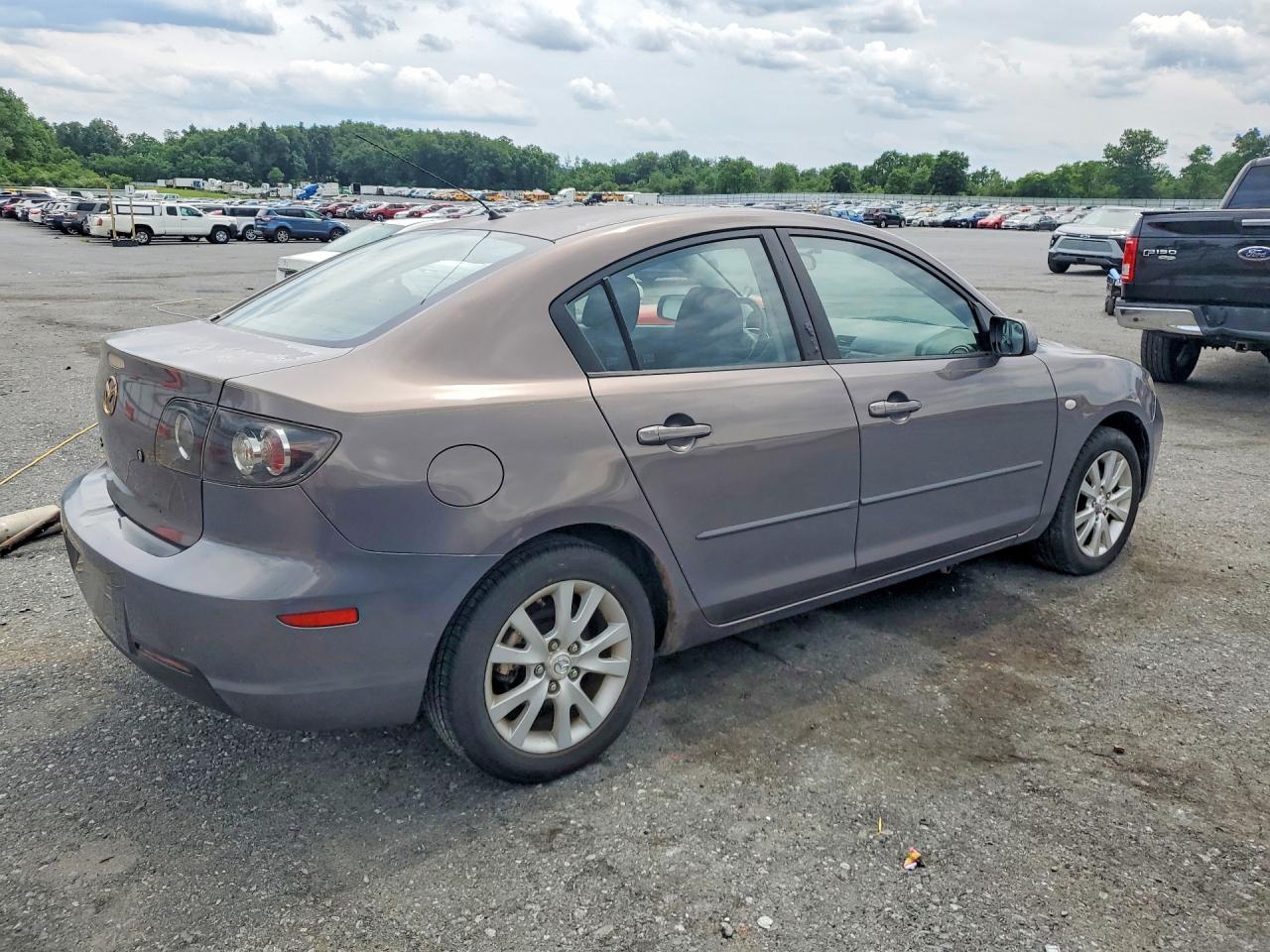 2007 Mazda 3 I Gray vin: JM1BK32F271640561