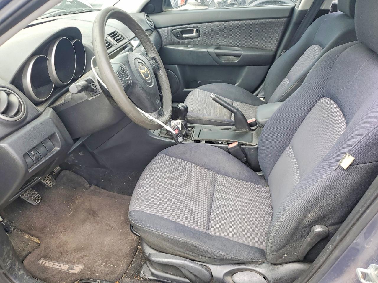 2007 Mazda 3 I Gray vin: JM1BK32F271640561