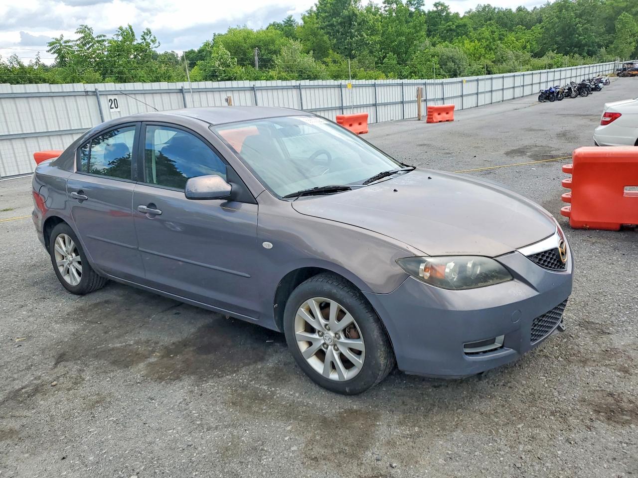 2007 Mazda 3 I Gray vin: JM1BK32F271640561