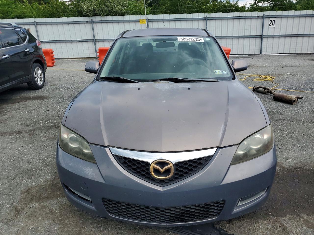 2007 Mazda 3 I Gray vin: JM1BK32F271640561