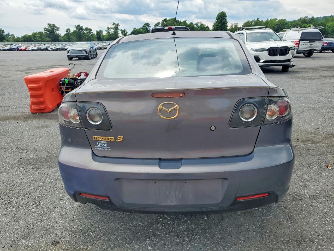 2007 Mazda 3 I Gray vin: JM1BK32F271640561