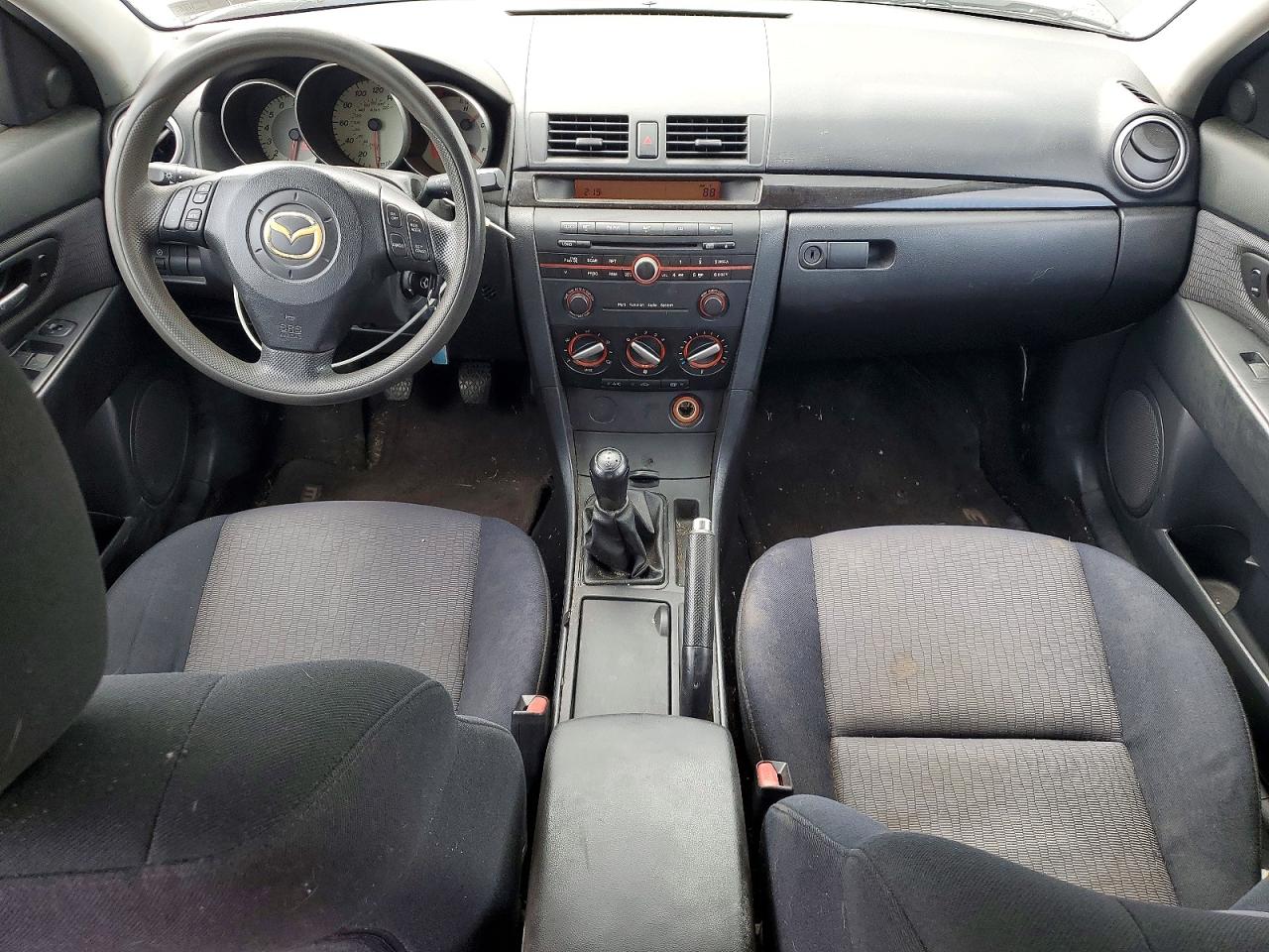 2007 Mazda 3 I Gray vin: JM1BK32F271640561