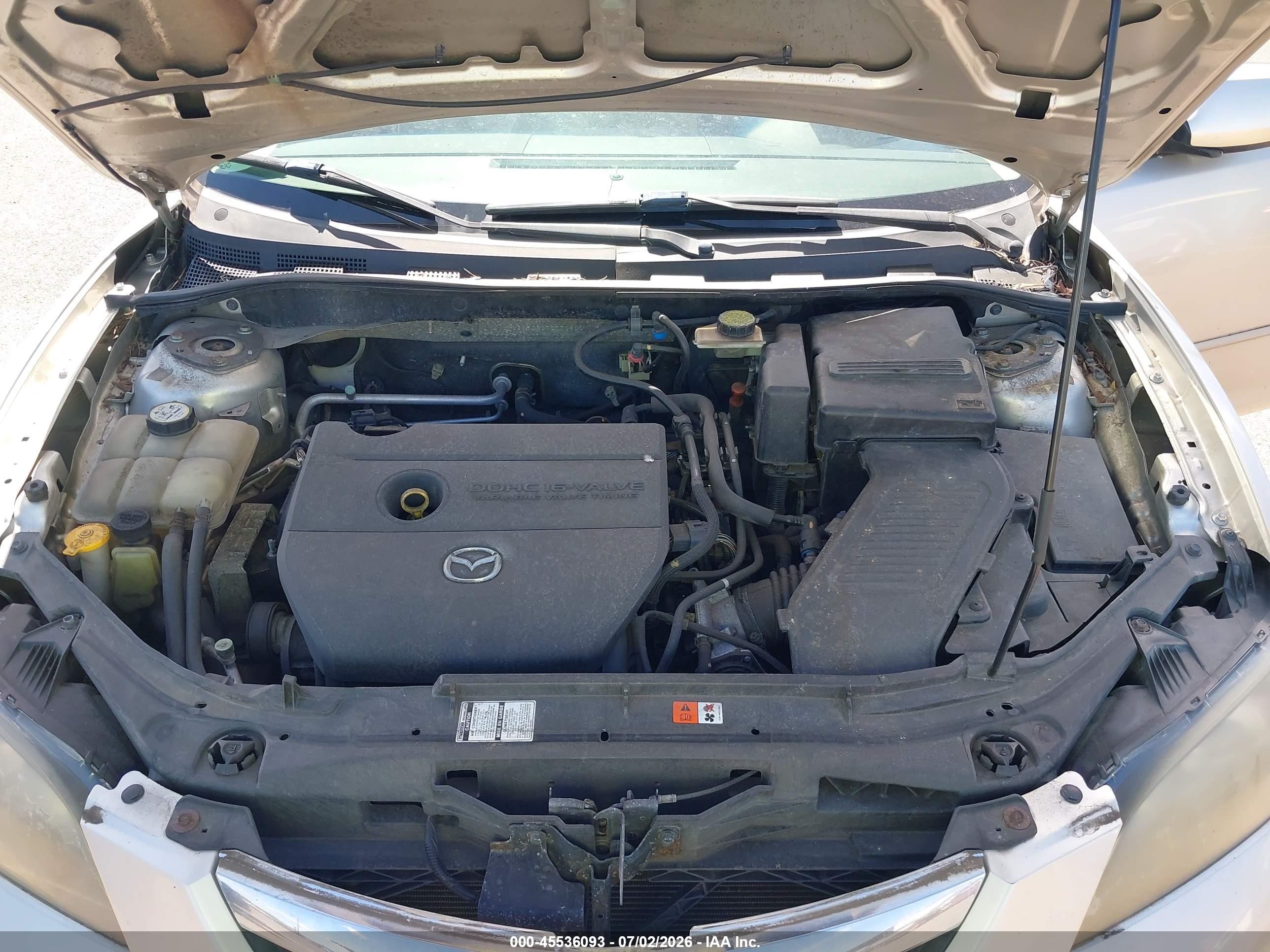 2007 Mazda Mazda3 I Silver vin: JM1BK32F271770811