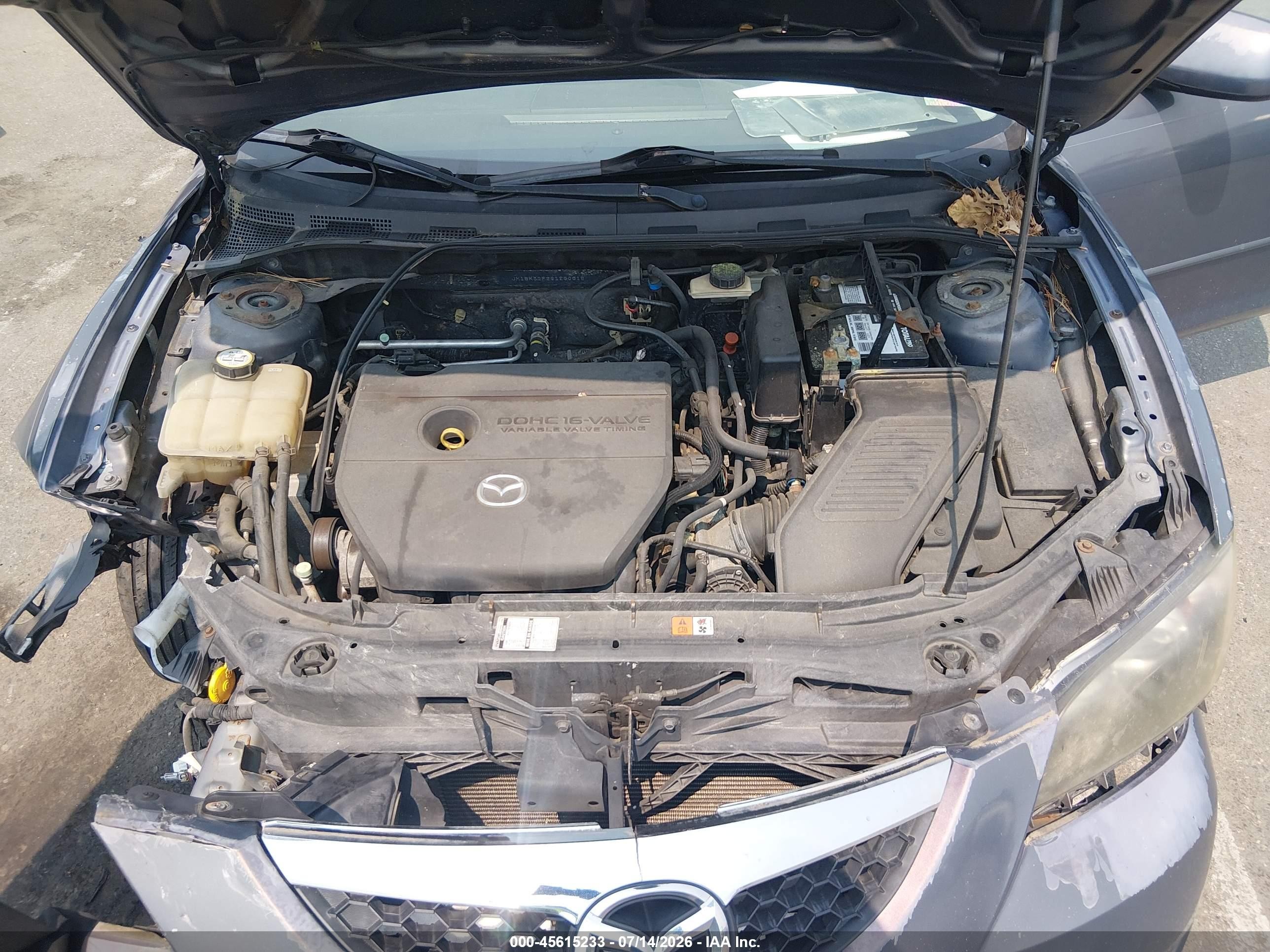 2009 Mazda Mazda3 I Sport Gray vin: JM1BK32F291200018