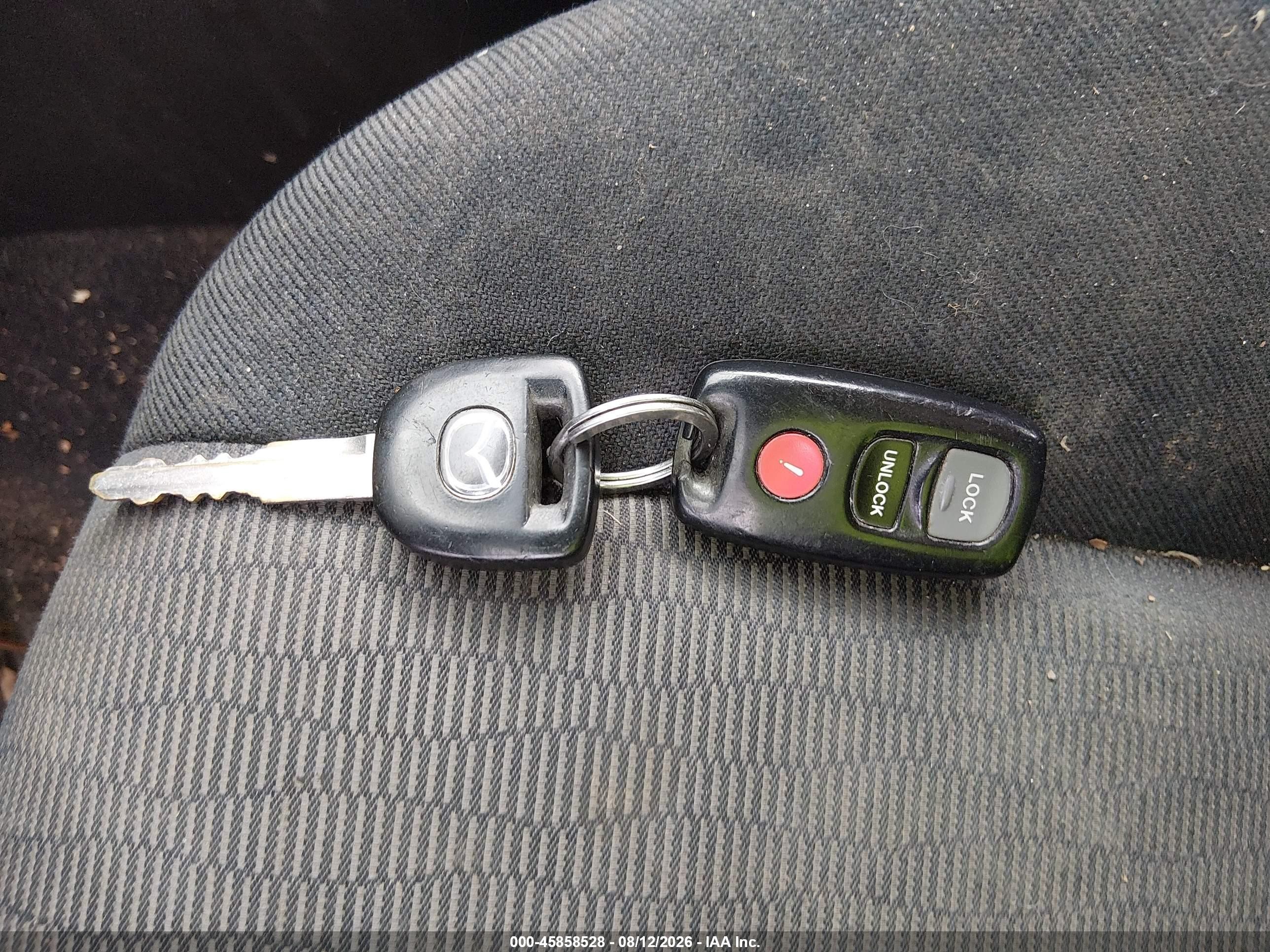 2008 Mazda Mazda3 I Черный vin: JM1BK32F381876430