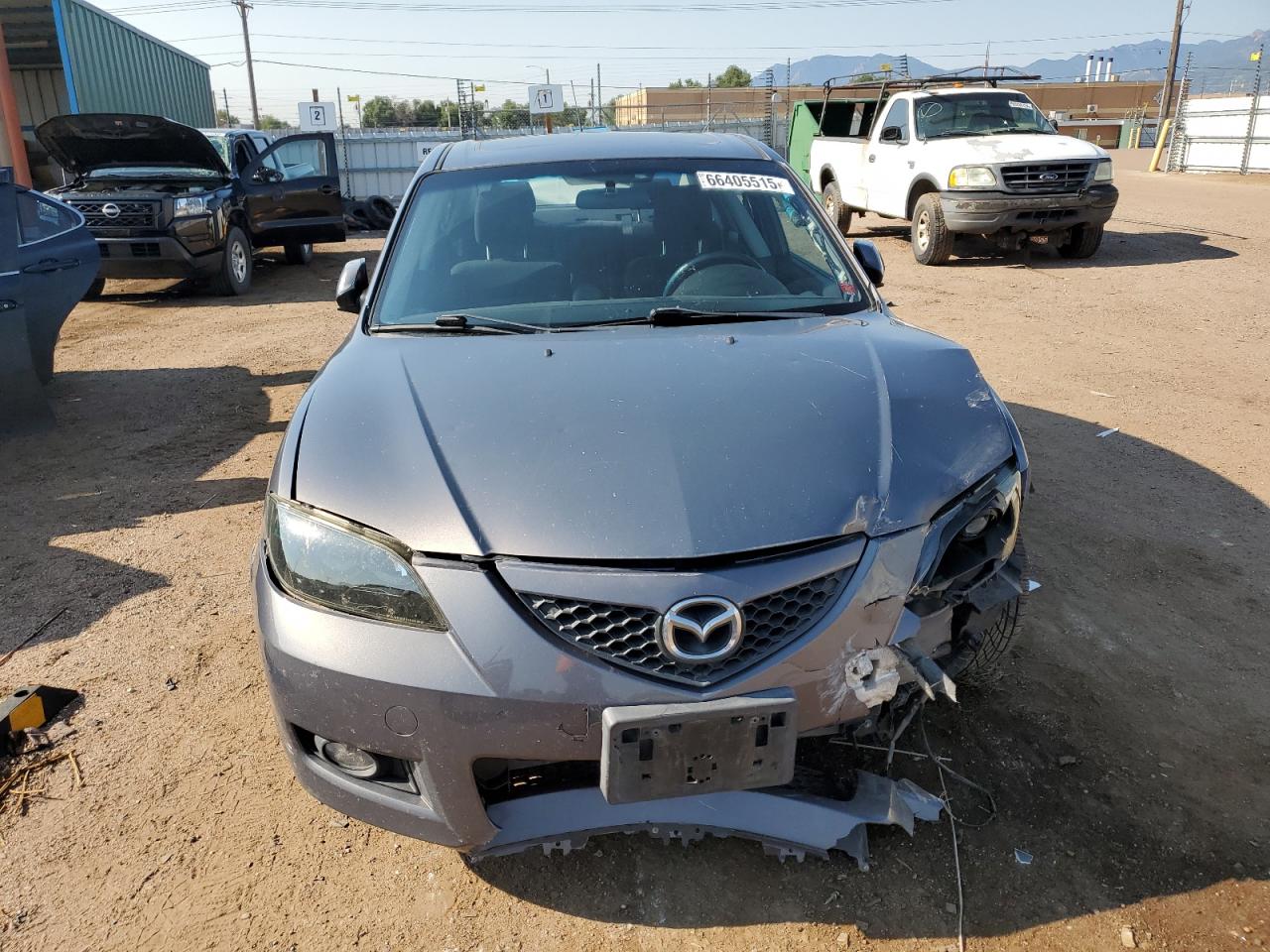 2009 Mazda 3 I Gray vin: JM1BK32F391249647