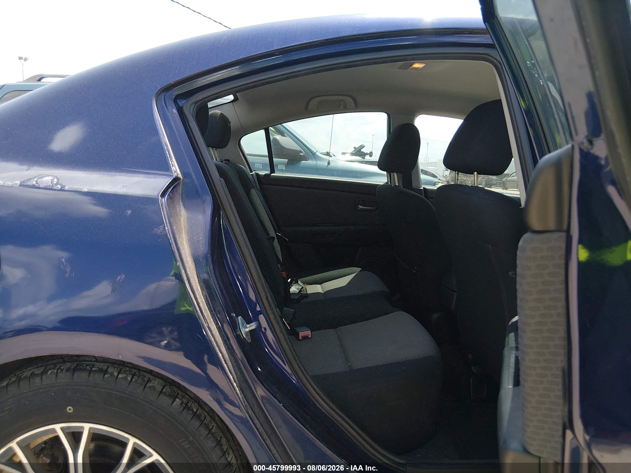 2006 Mazda Mazda3 I Touring Blue vin: JM1BK32F461455362