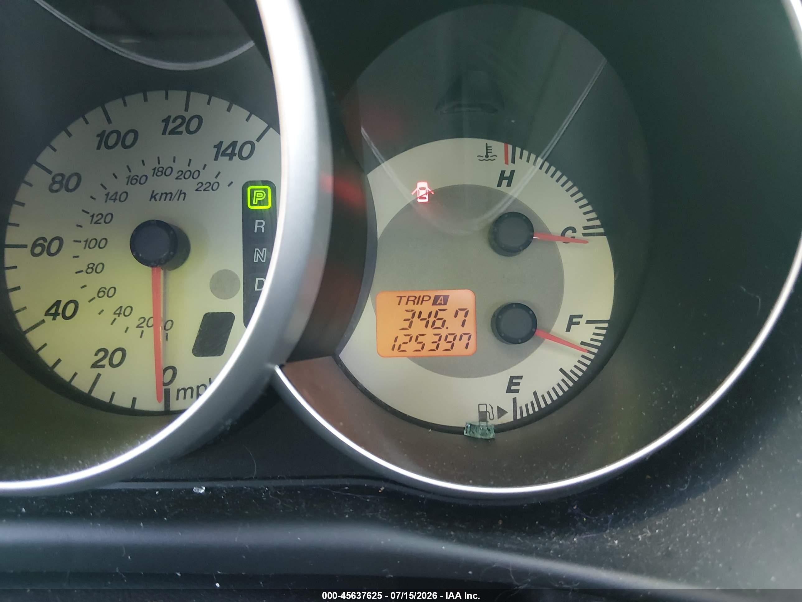 2007 Mazda Mazda3 I Red vin: JM1BK32F471656227
