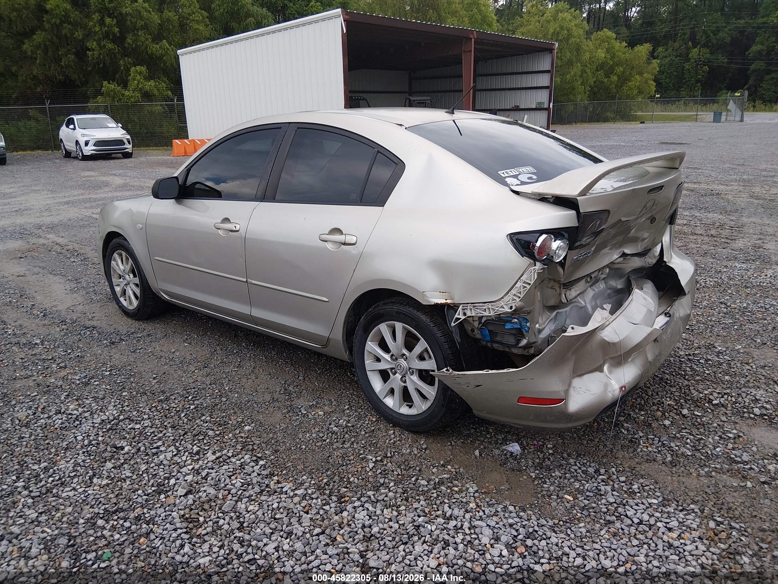 2007 Mazda Mazda3 I Tan vin: JM1BK32F471735056