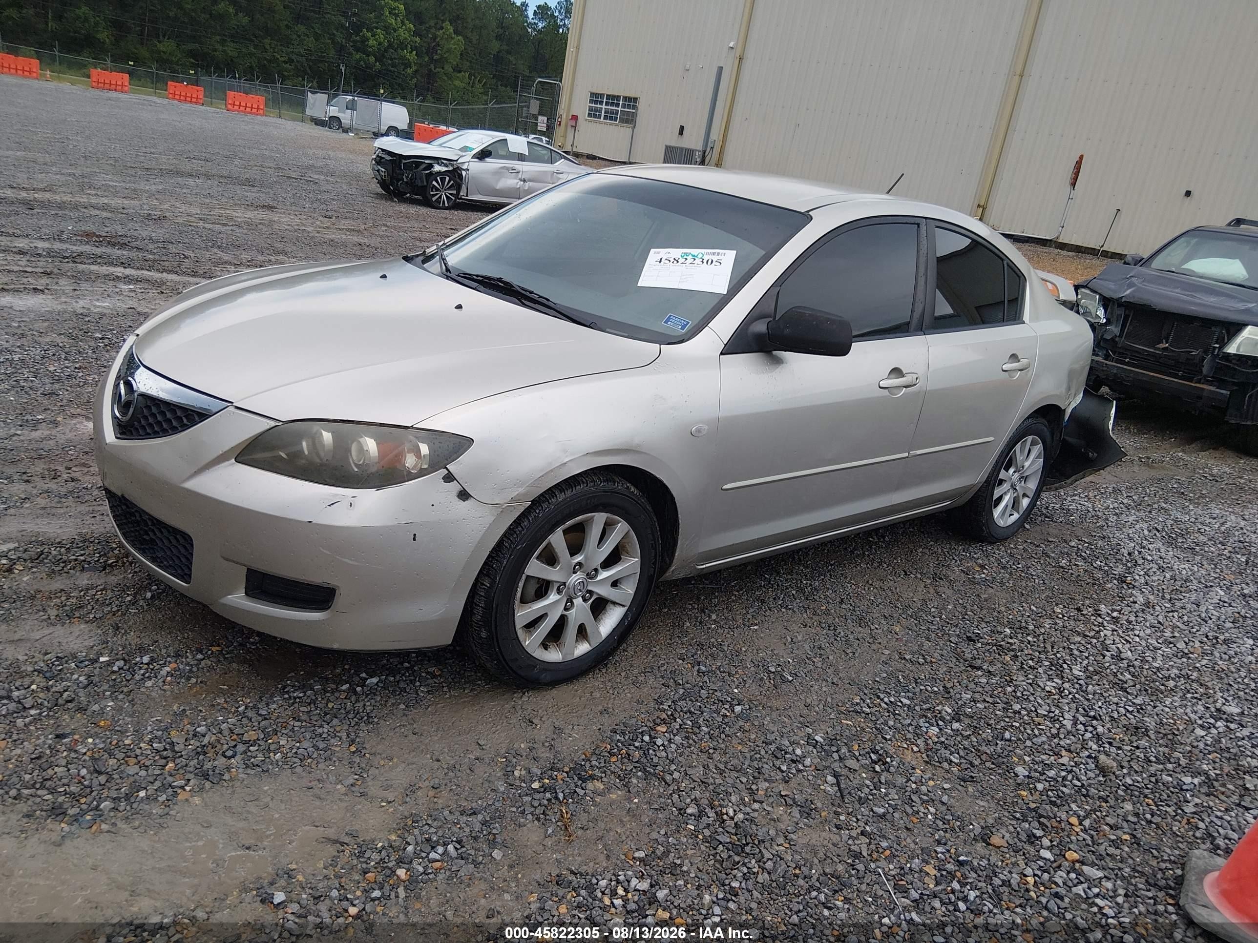 2007 Mazda Mazda3 I Tan vin: JM1BK32F471735056