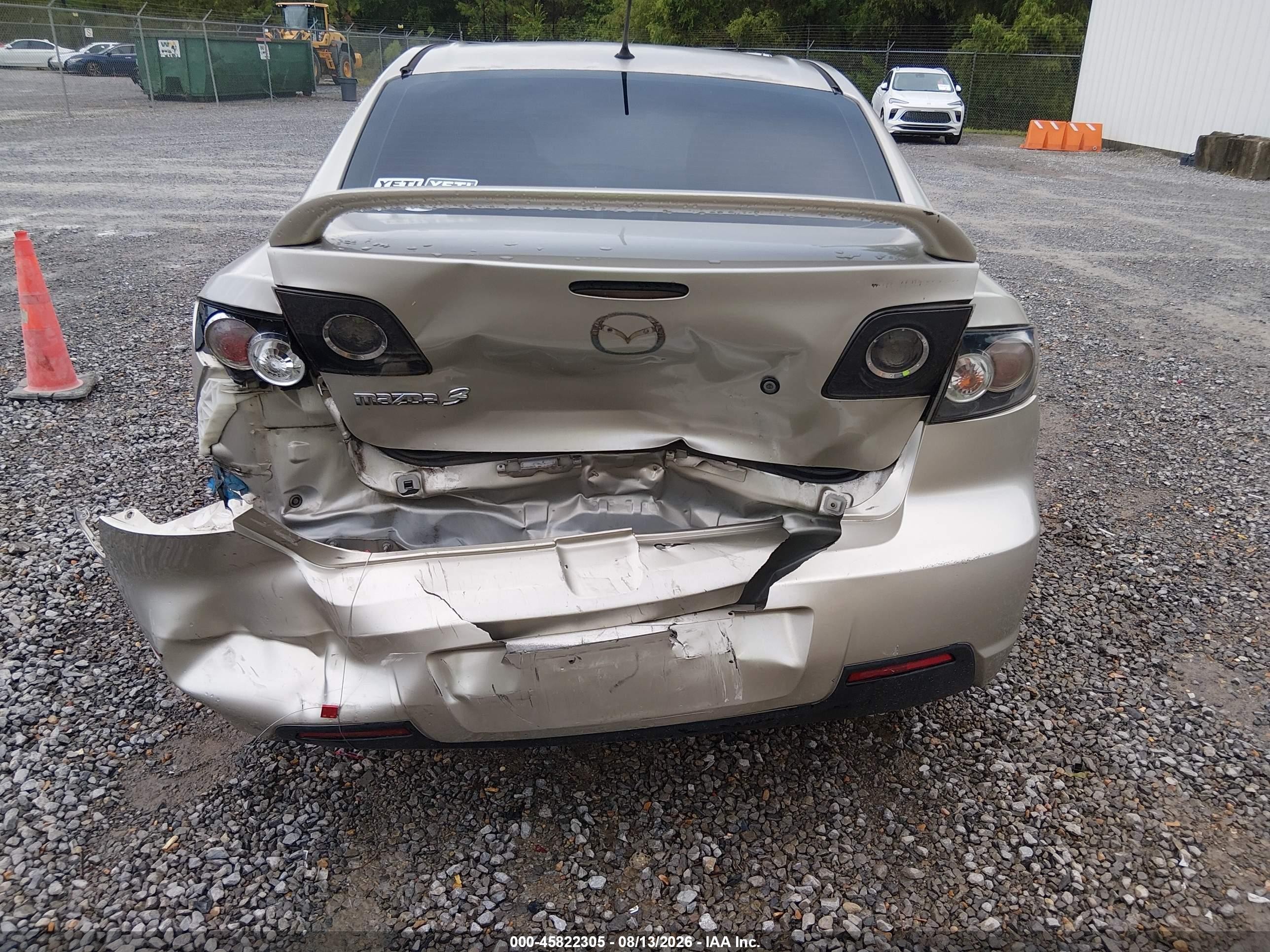 2007 Mazda Mazda3 I Tan vin: JM1BK32F471735056