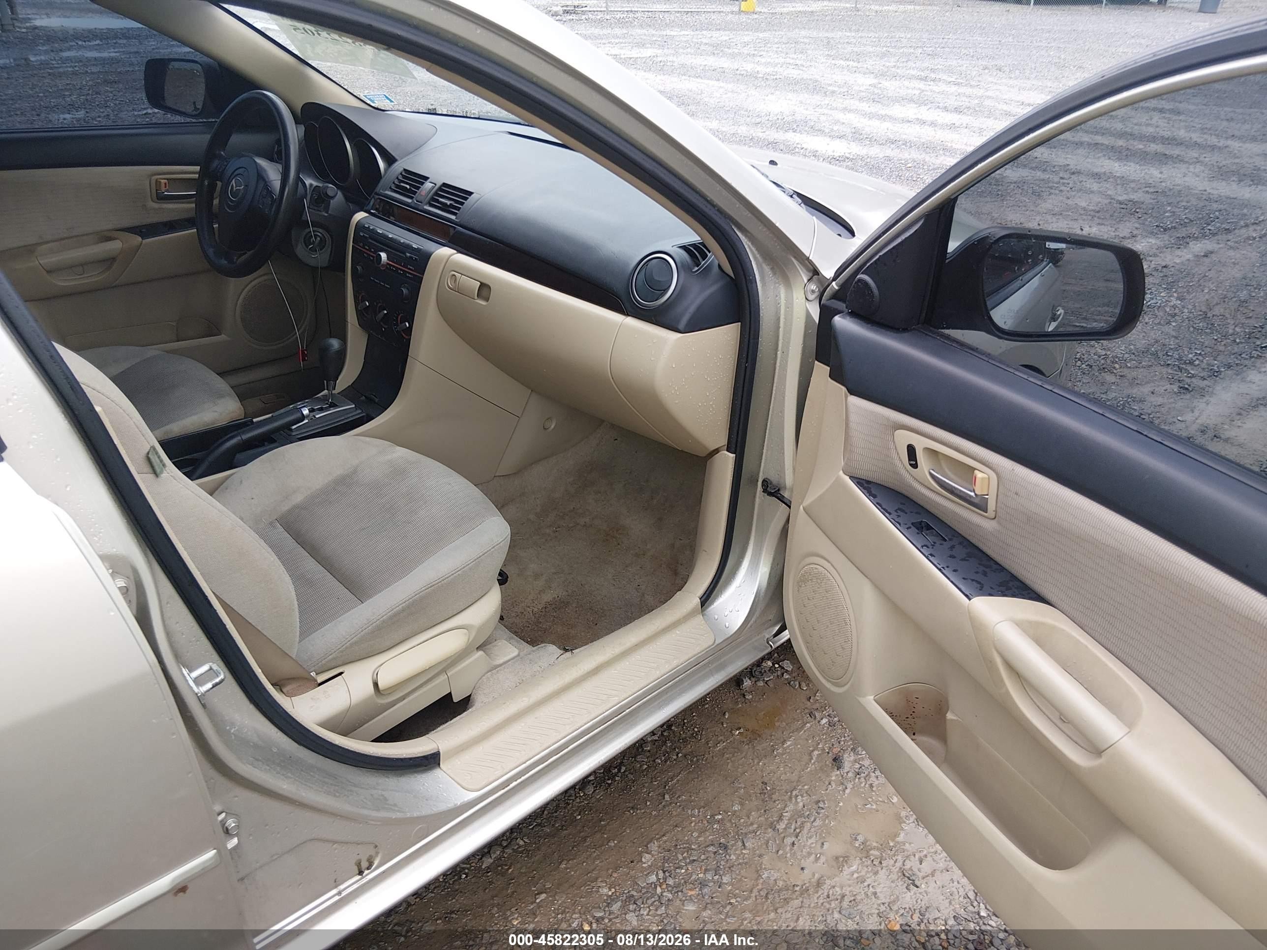 2007 Mazda Mazda3 I Tan vin: JM1BK32F471735056