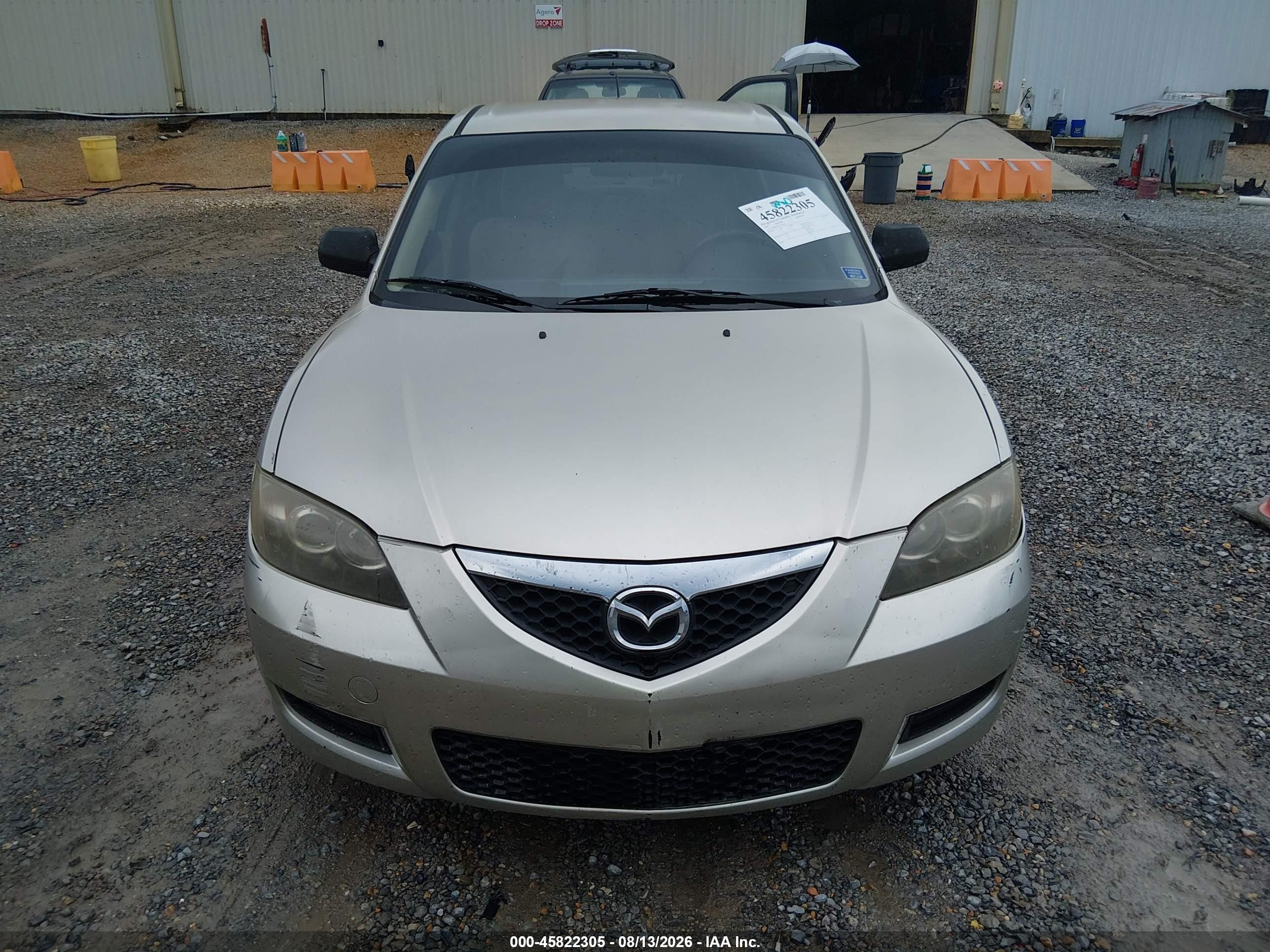2007 Mazda Mazda3 I Tan vin: JM1BK32F471735056