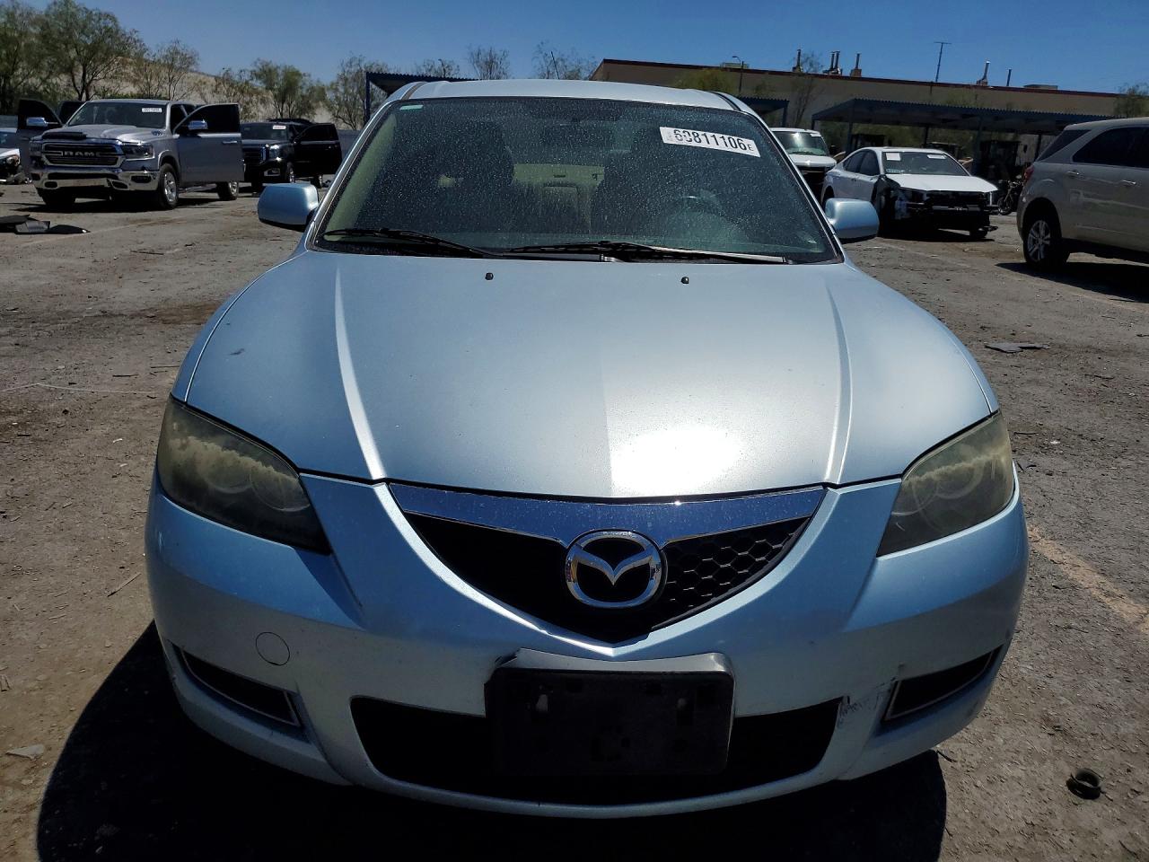 2007 Mazda 3 I Blue vin: JM1BK32F471770535