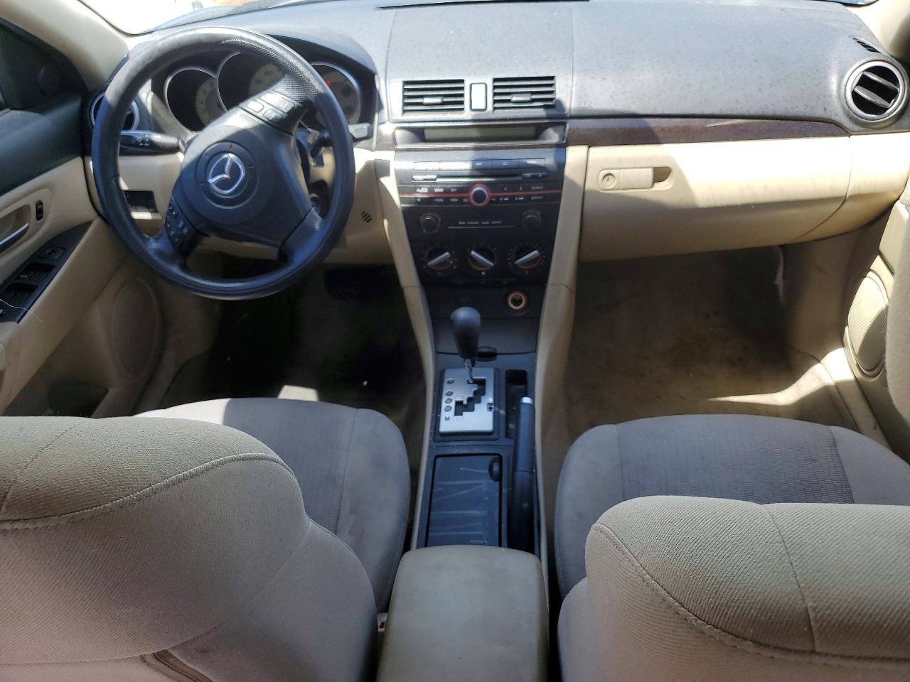 2007 Mazda 3 I Blue vin: JM1BK32F471770535