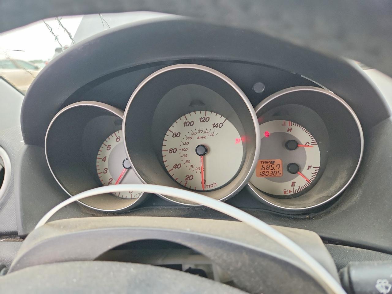 2008 Mazda 3 I Gray vin: JM1BK32F481128334