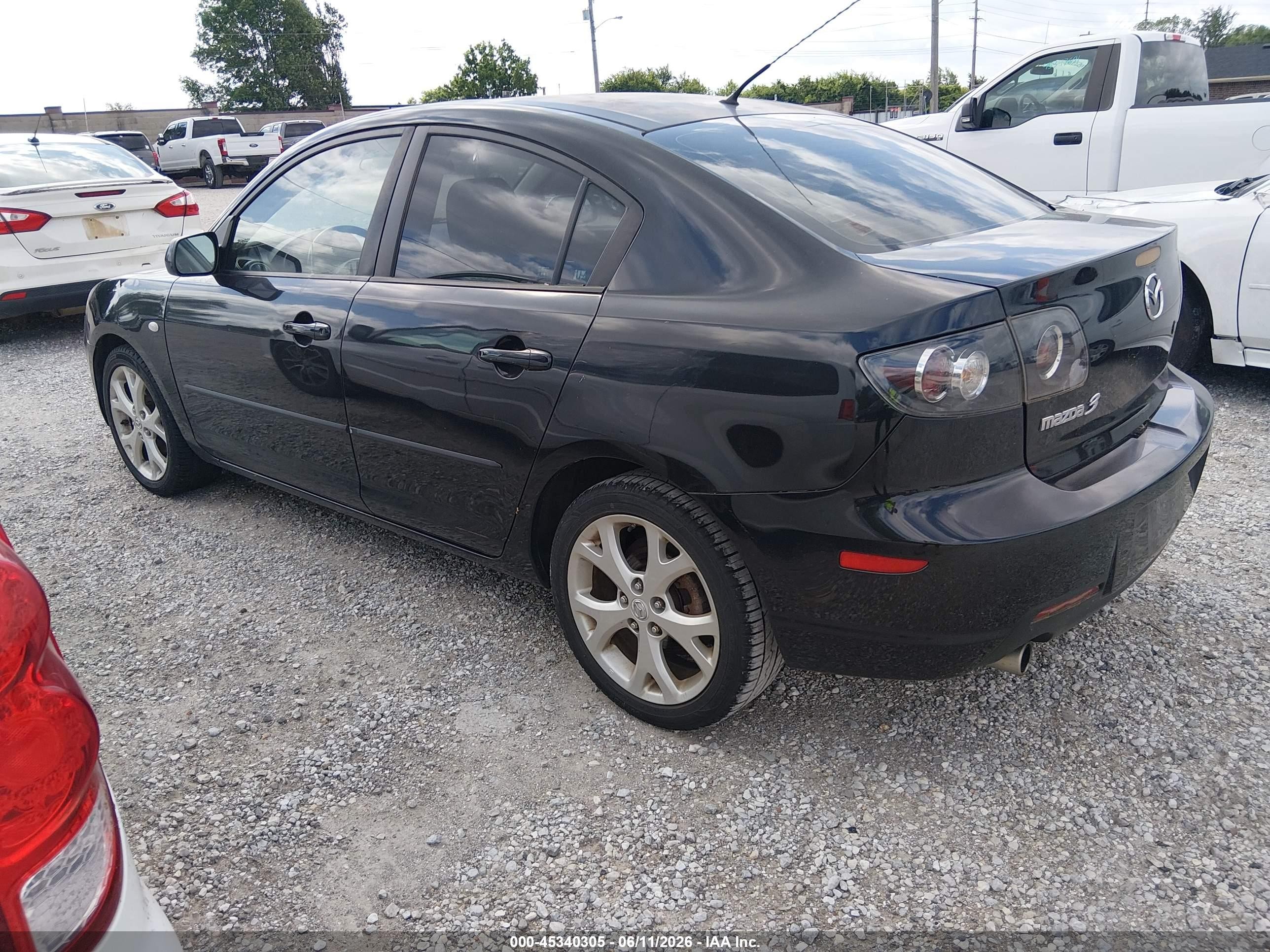 2008 Mazda Mazda3 I Touring Value Blue vin: JM1BK32F481150088