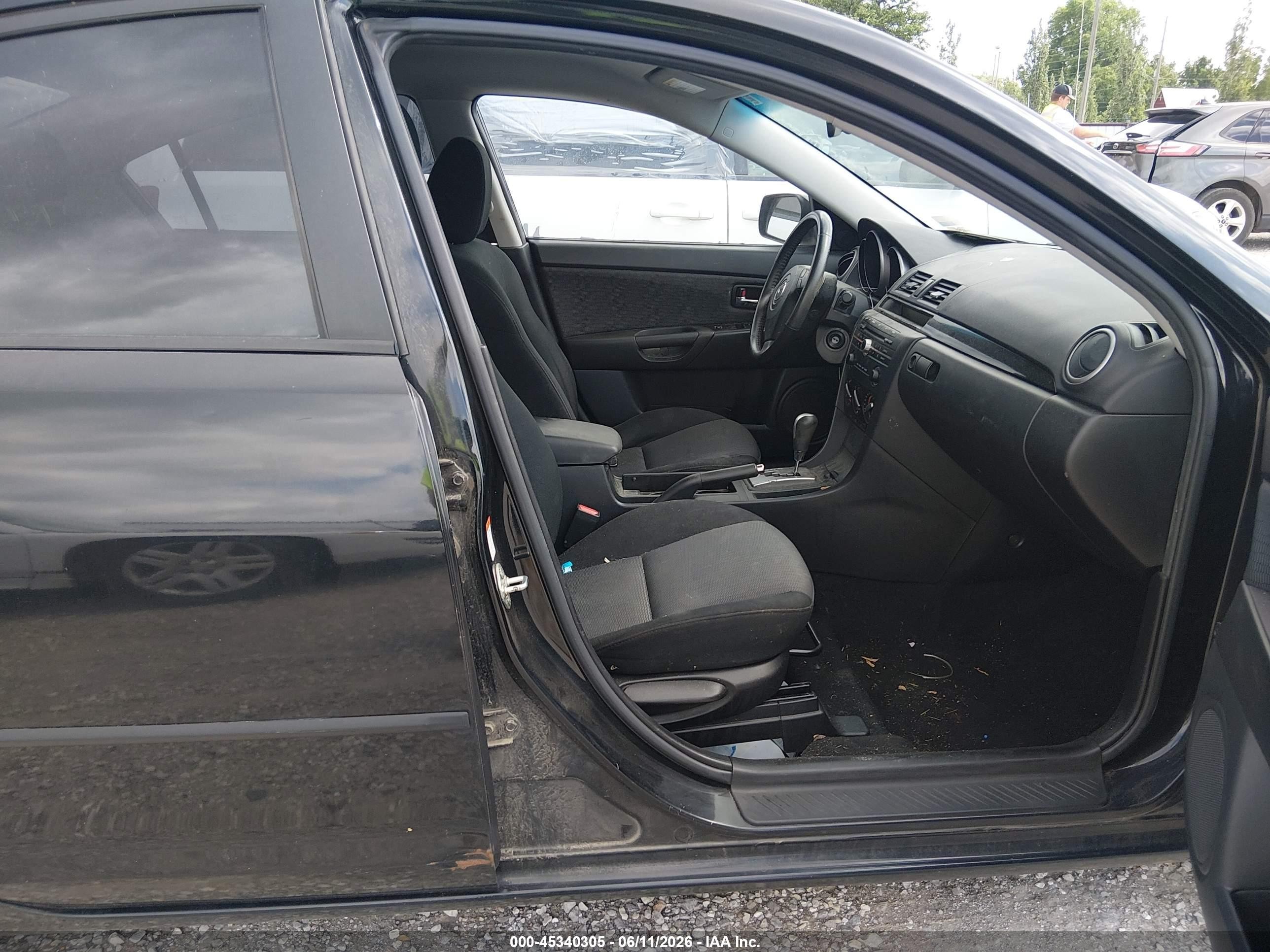 2008 Mazda Mazda3 I Touring Value Blue vin: JM1BK32F481150088