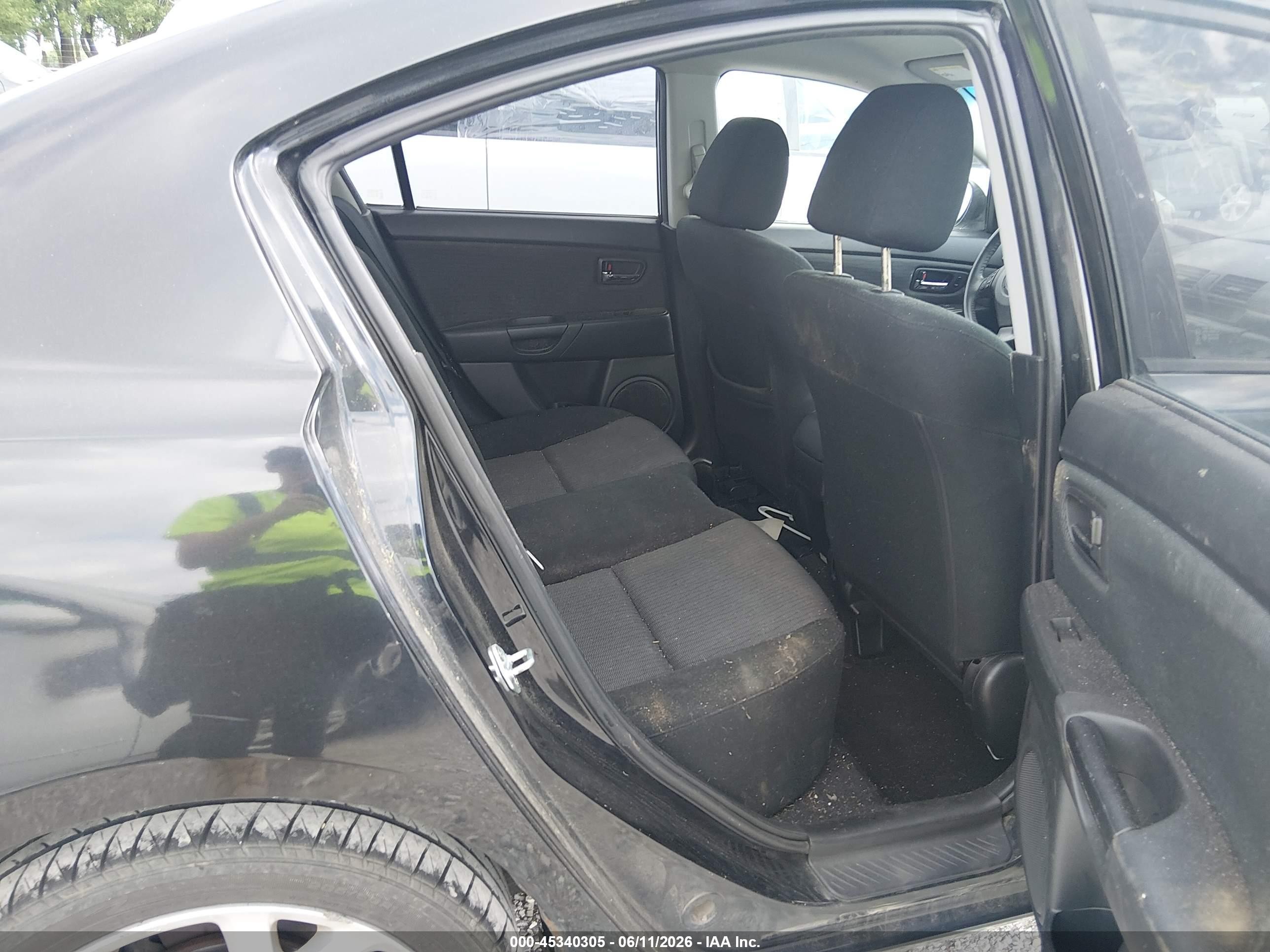 2008 Mazda Mazda3 I Touring Value Blue vin: JM1BK32F481150088