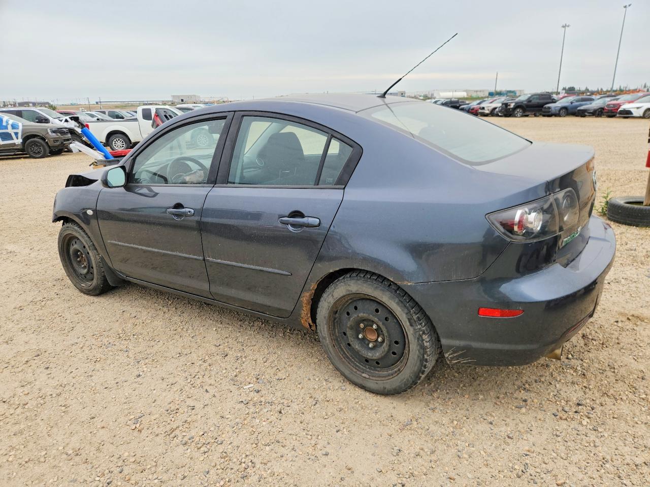 2008 Mazda 3 I Серый vin: JM1BK32F481172477