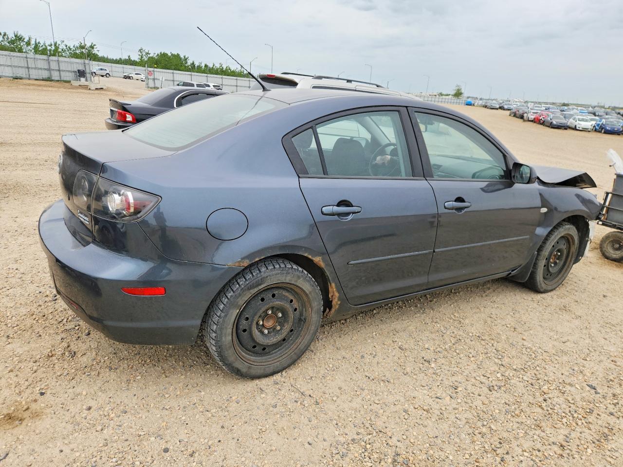 2008 Mazda 3 I Серый vin: JM1BK32F481172477