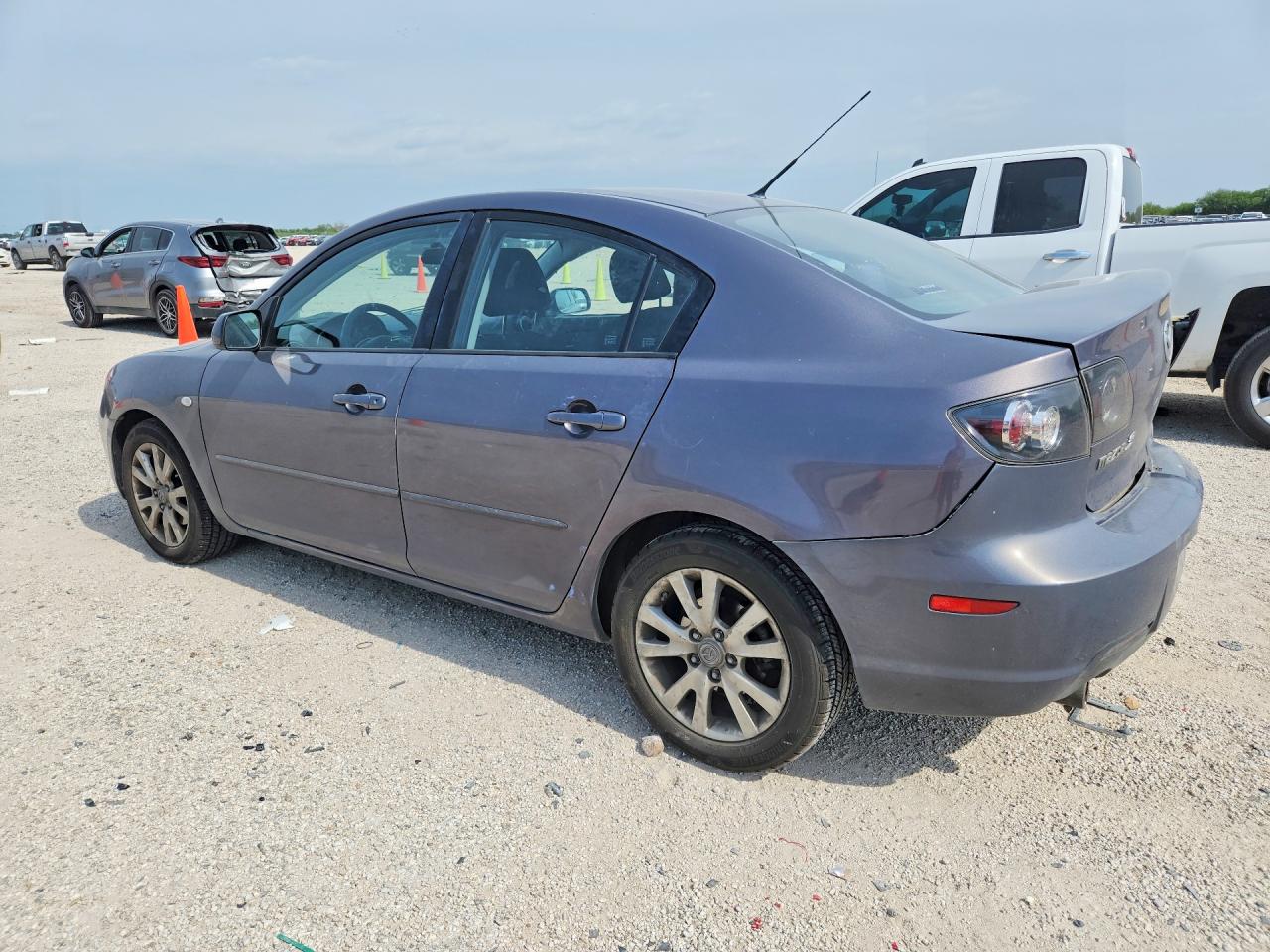 2008 Mazda 3 I Gray vin: JM1BK32F481781343