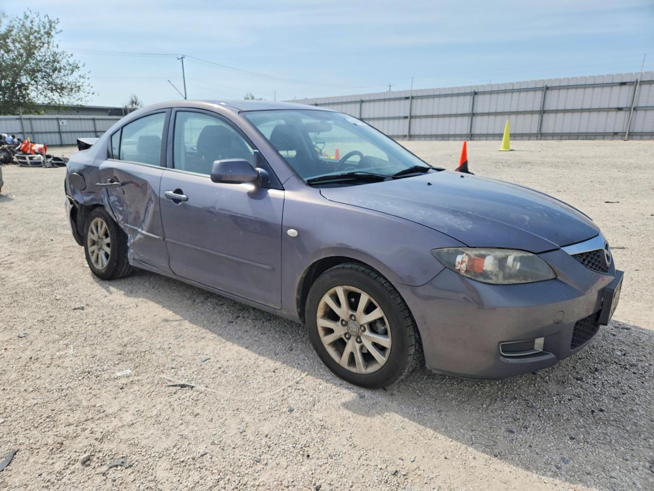 2008 Mazda 3 I Gray vin: JM1BK32F481781343