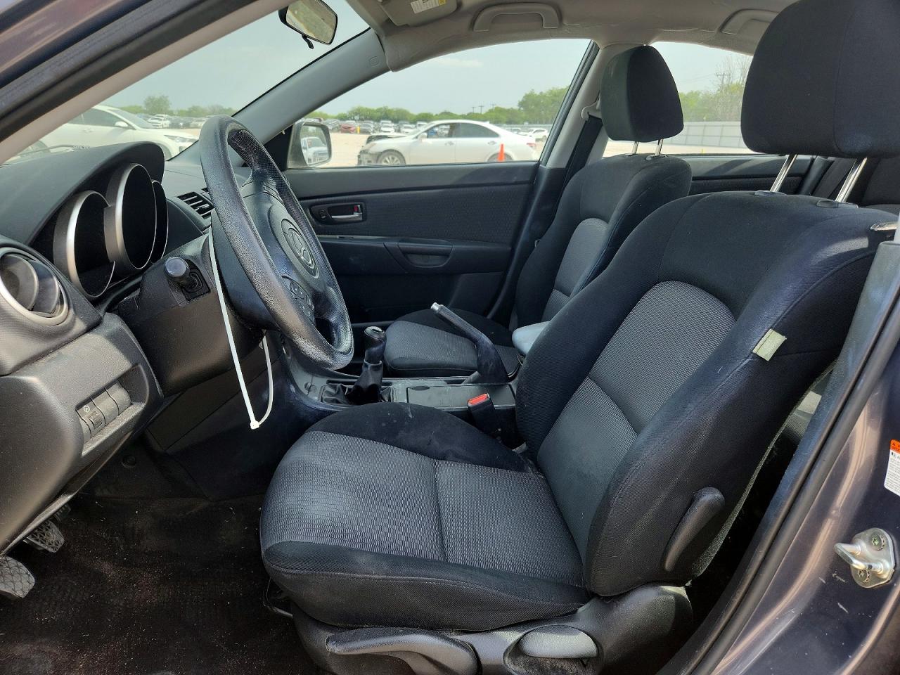 2008 Mazda 3 I Gray vin: JM1BK32F481781343