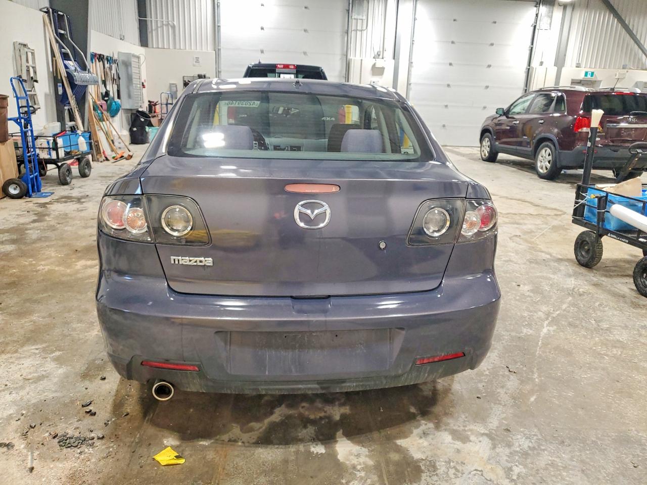 2008 Mazda Mazda3 I Sport 4dr Blue vin: JM1BK32F481861371