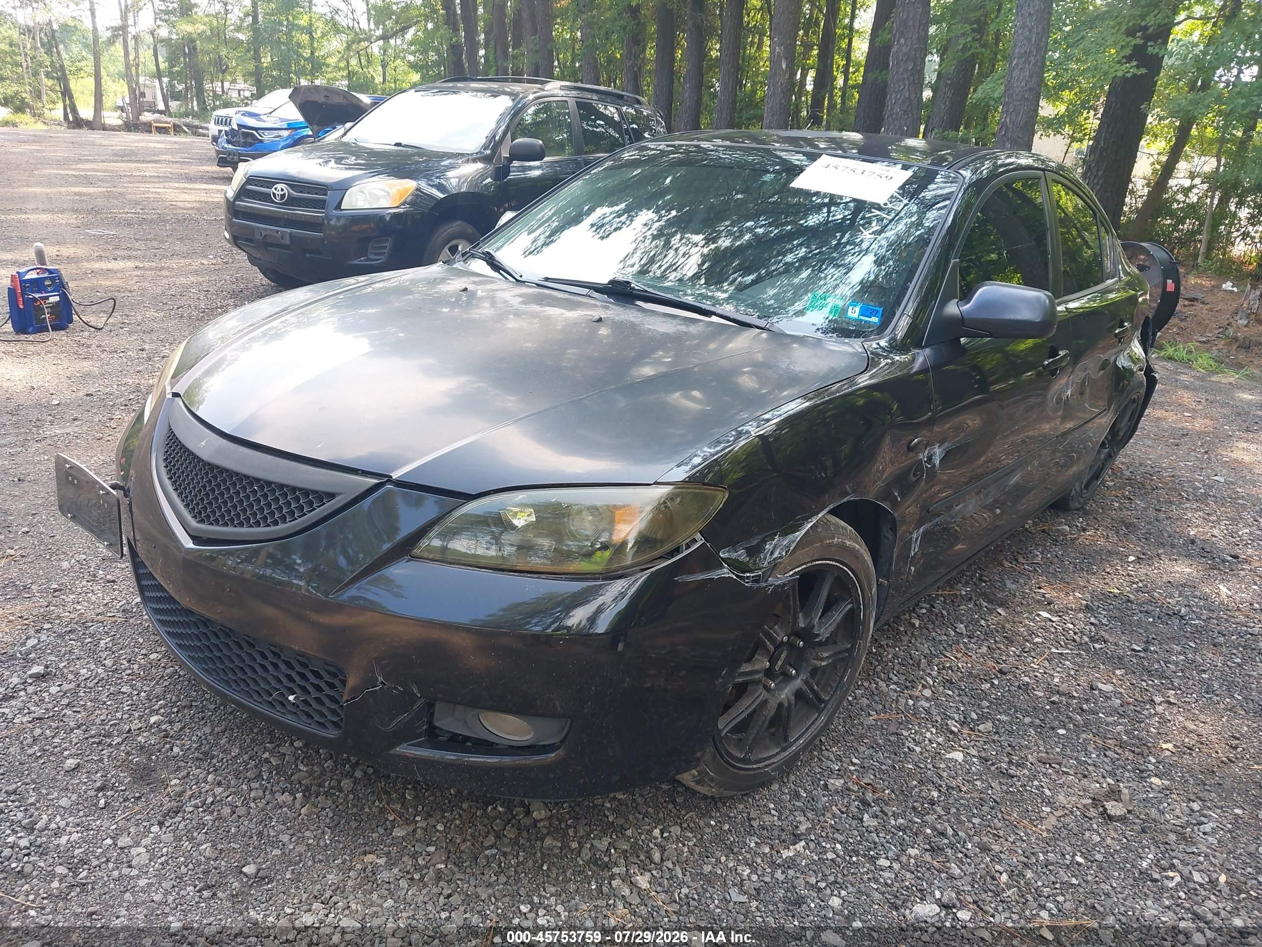 2009 Mazda Mazda3 I Sport Black vin: JM1BK32F491238785