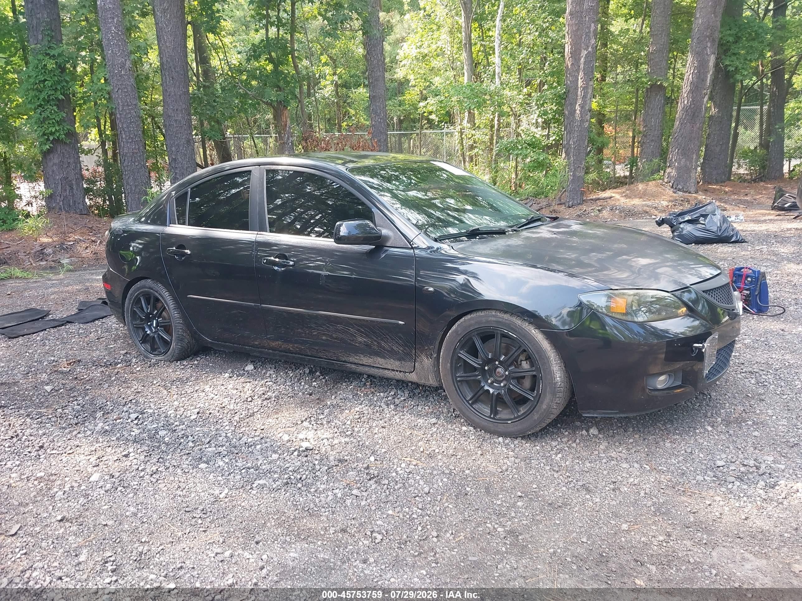 2009 Mazda Mazda3 I Sport Black vin: JM1BK32F491238785