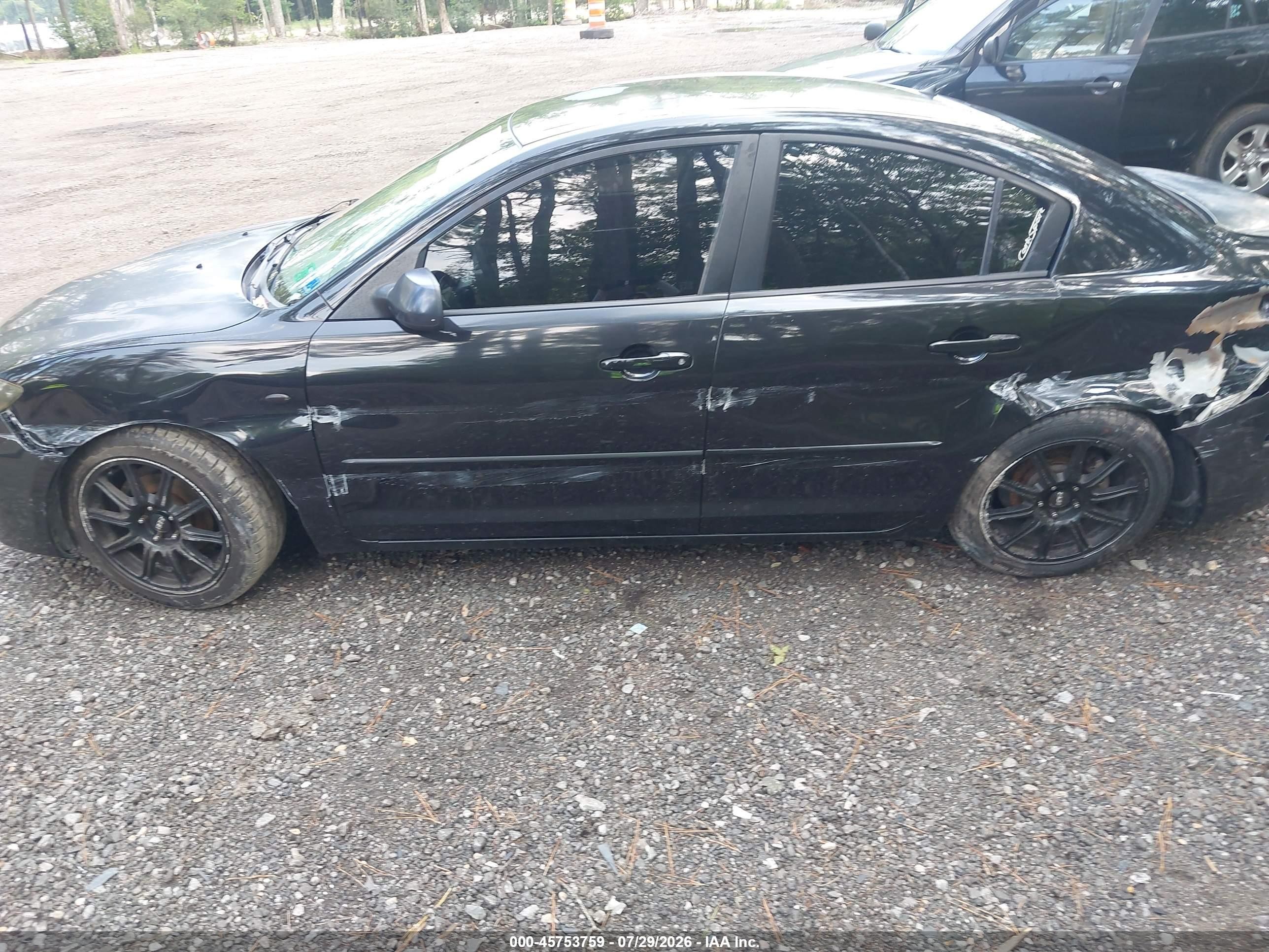 2009 Mazda Mazda3 I Sport Black vin: JM1BK32F491238785