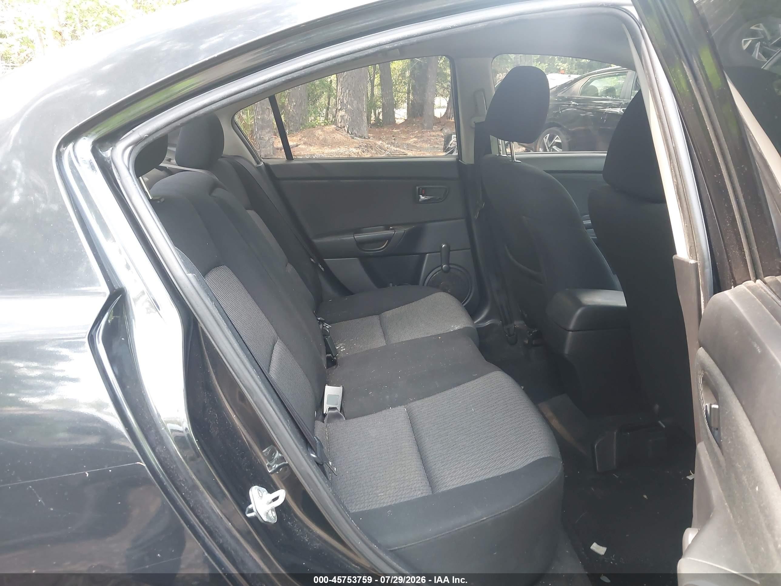 2009 Mazda Mazda3 I Sport Black vin: JM1BK32F491238785