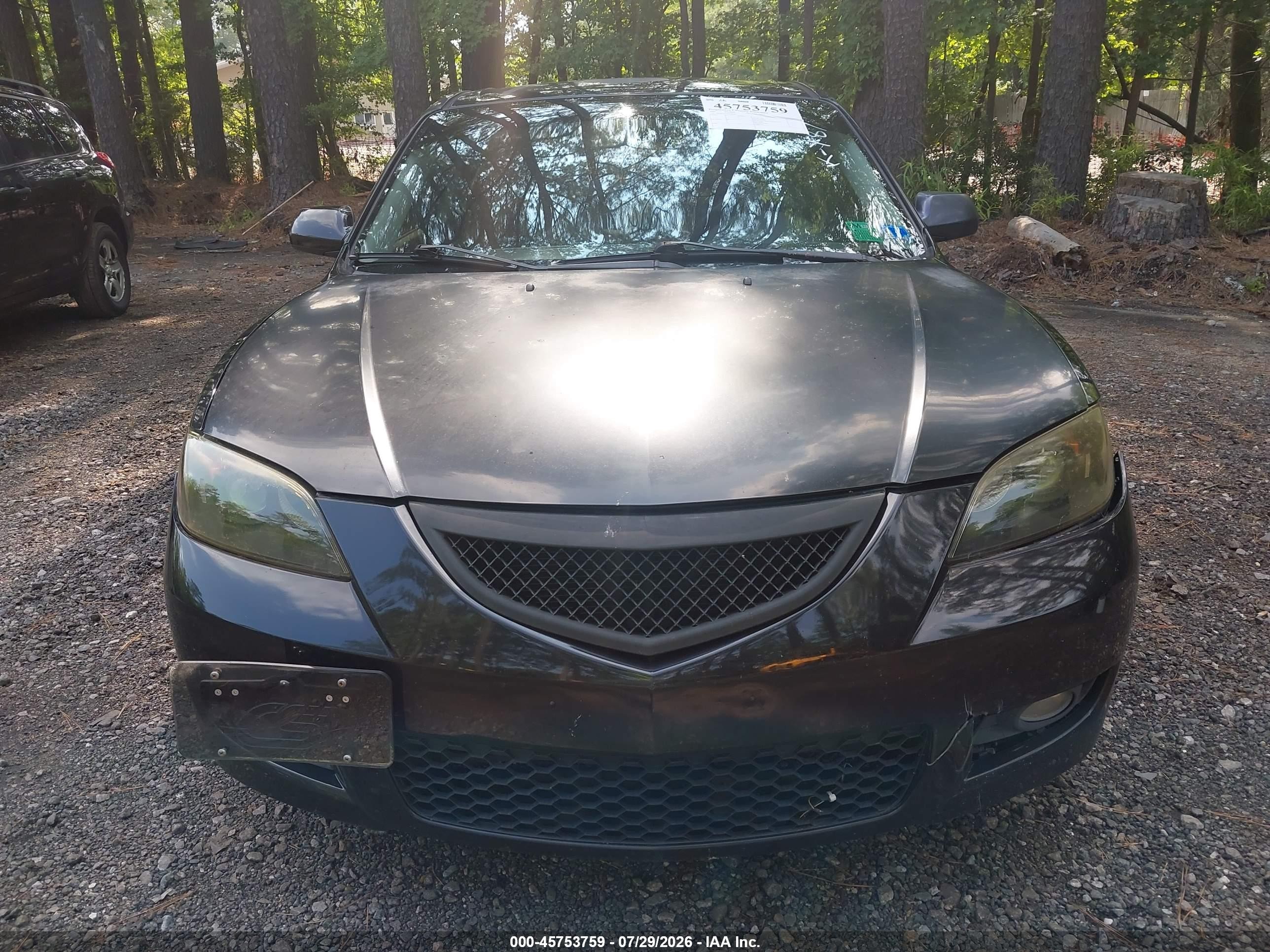 2009 Mazda Mazda3 I Sport Black vin: JM1BK32F491238785
