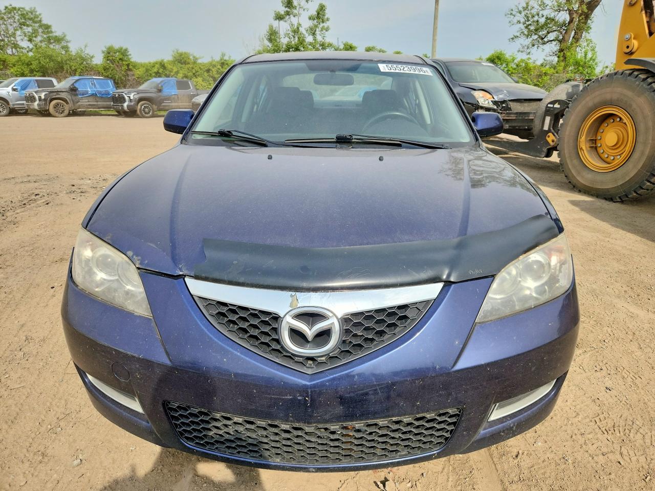 2009 Mazda 3 I Blue vin: JM1BK32F491253478