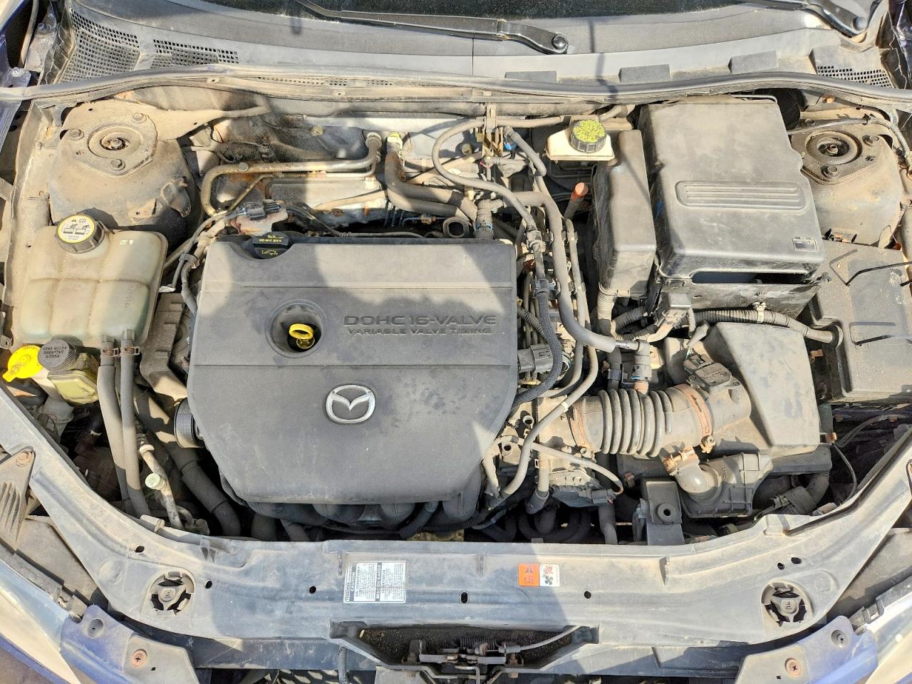 2009 Mazda 3 I Blue vin: JM1BK32F491253478