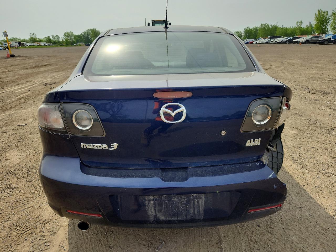 2009 Mazda 3 I Blue vin: JM1BK32F491253478