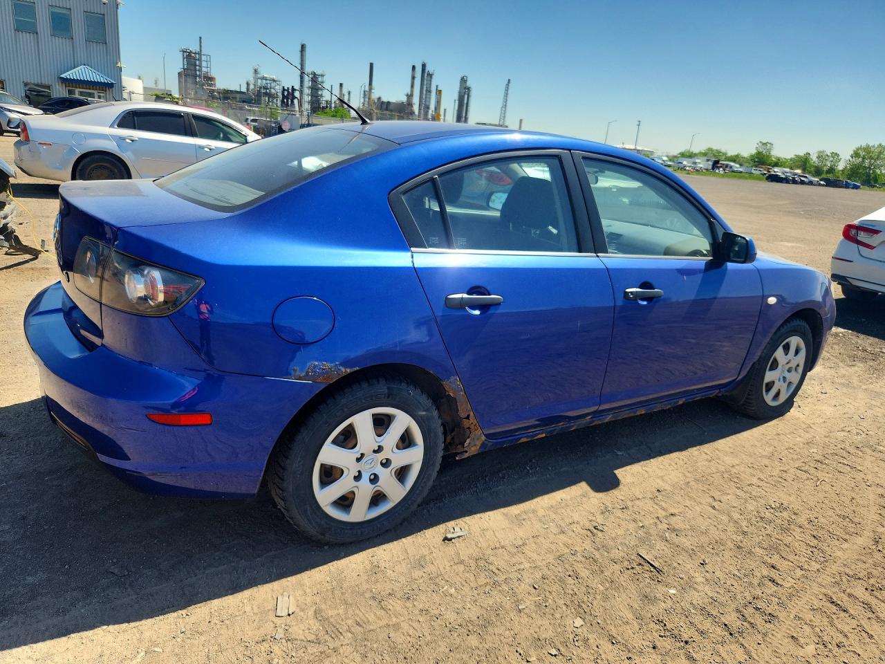 2007 Mazda 3 I Синий vin: JM1BK32F571612589
