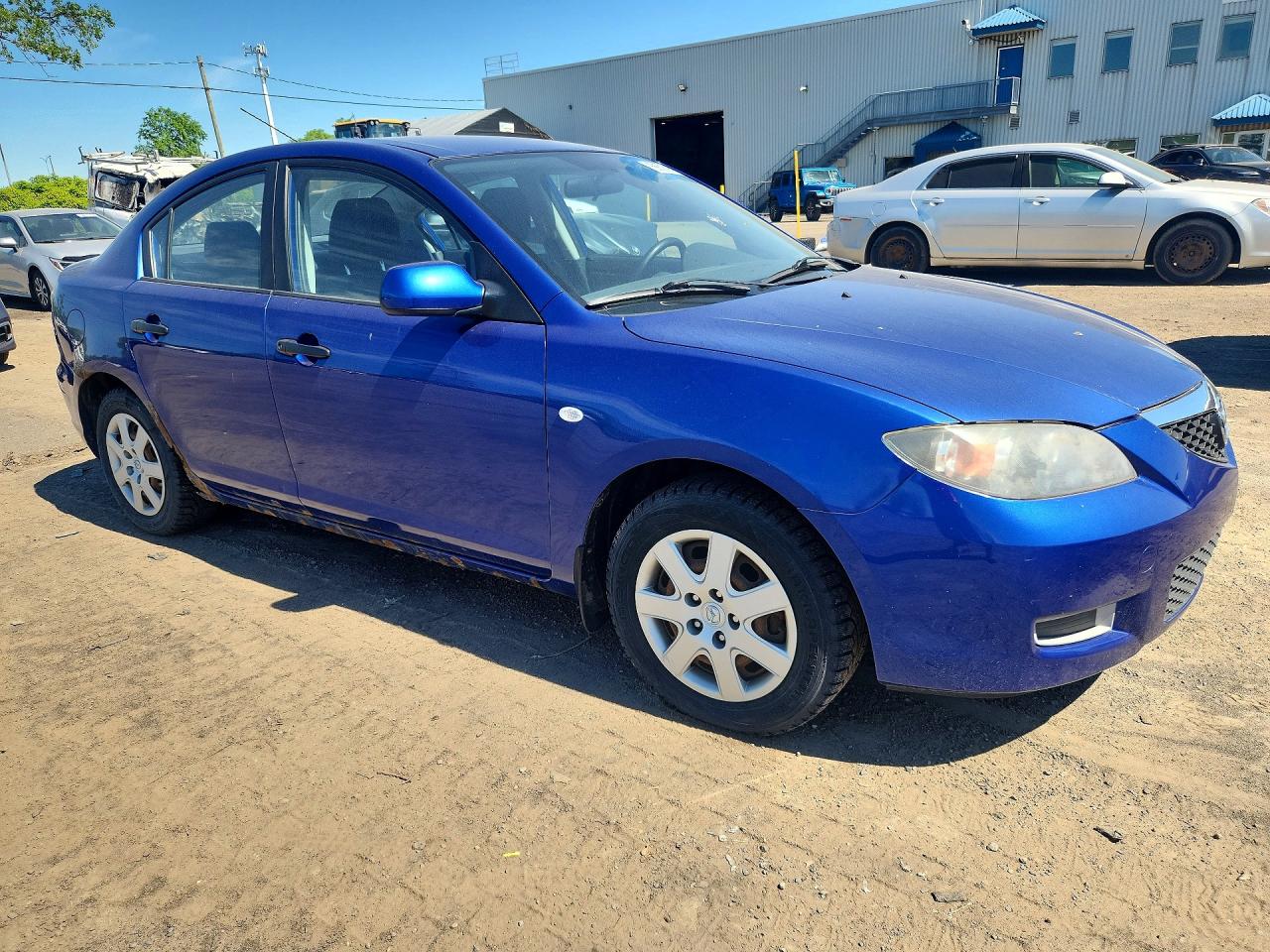 2007 Mazda 3 I Синий vin: JM1BK32F571612589